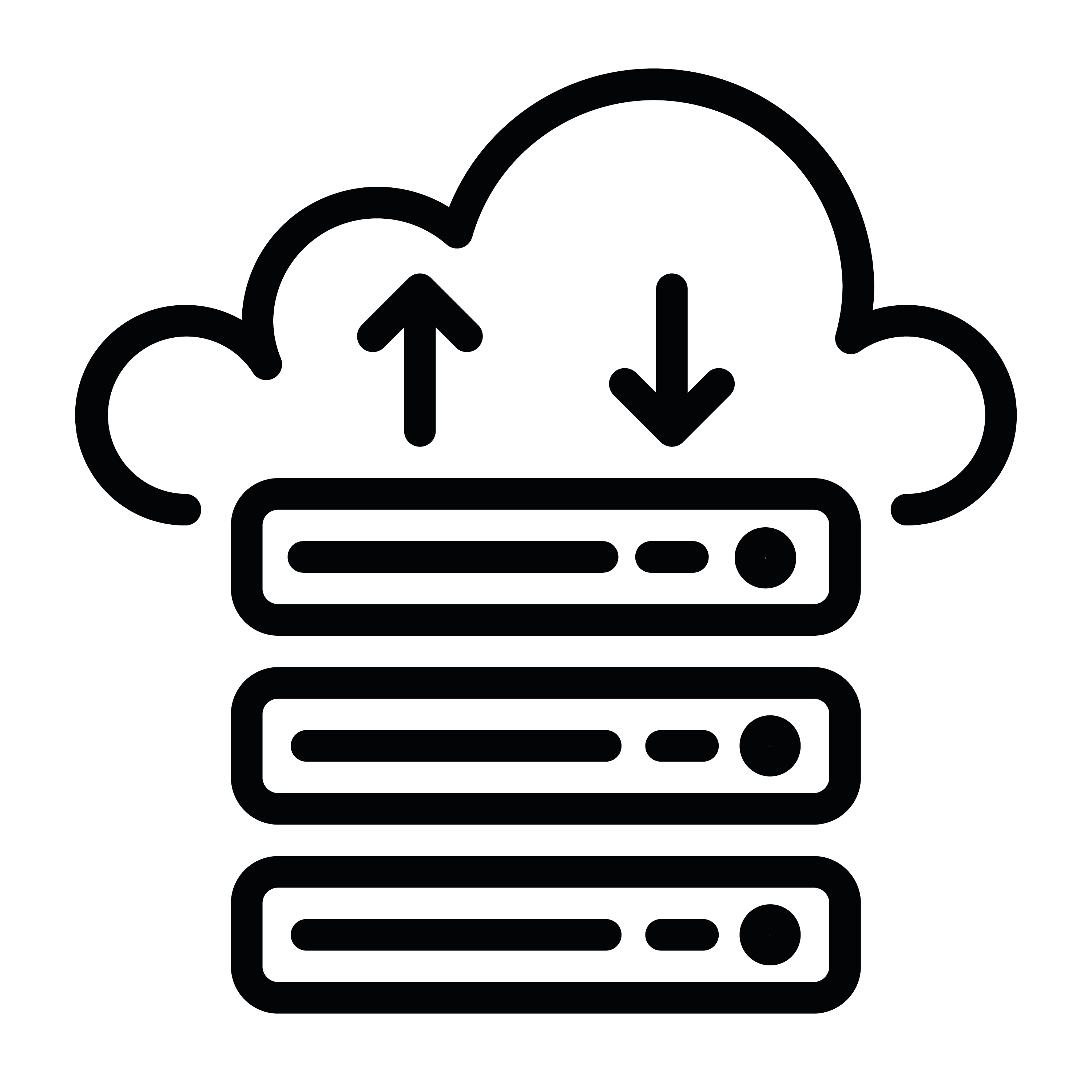 Secure cloud based data storage