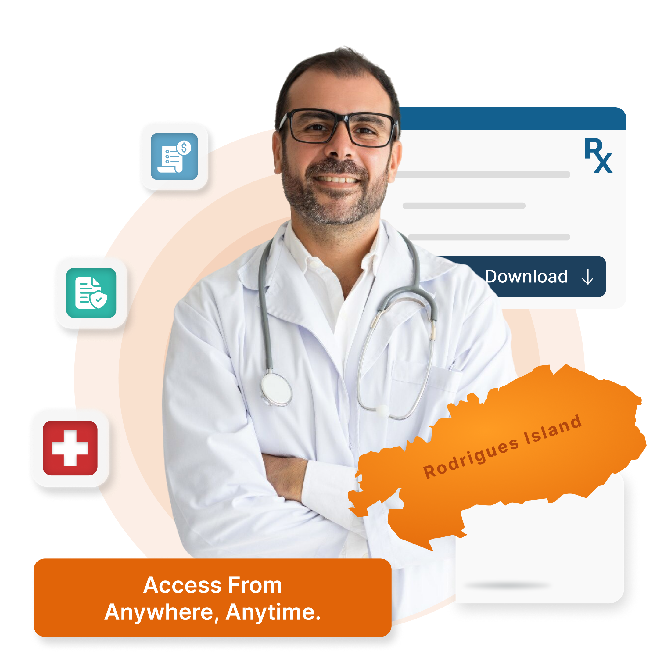Cloud-based HMS for clinics & hospitals in Rodrigues Island