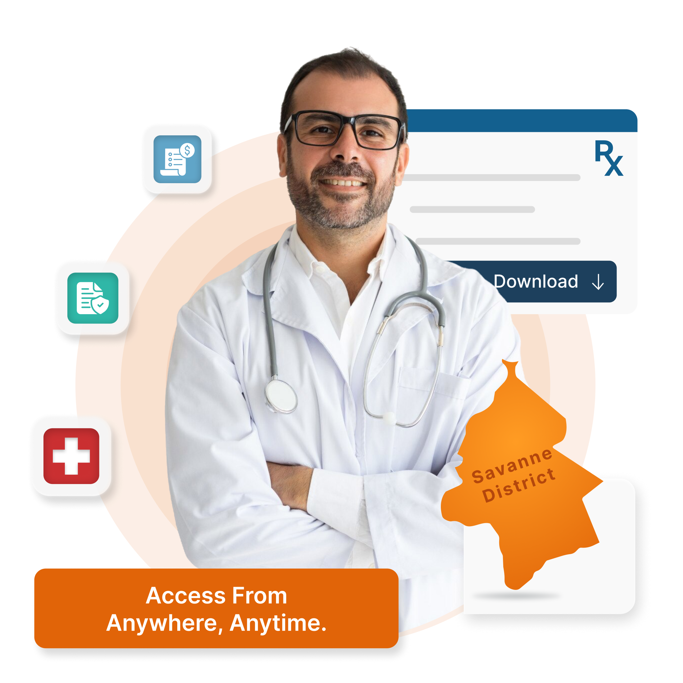 Cloud-based HMS for clinics & hospitals in Savanne District