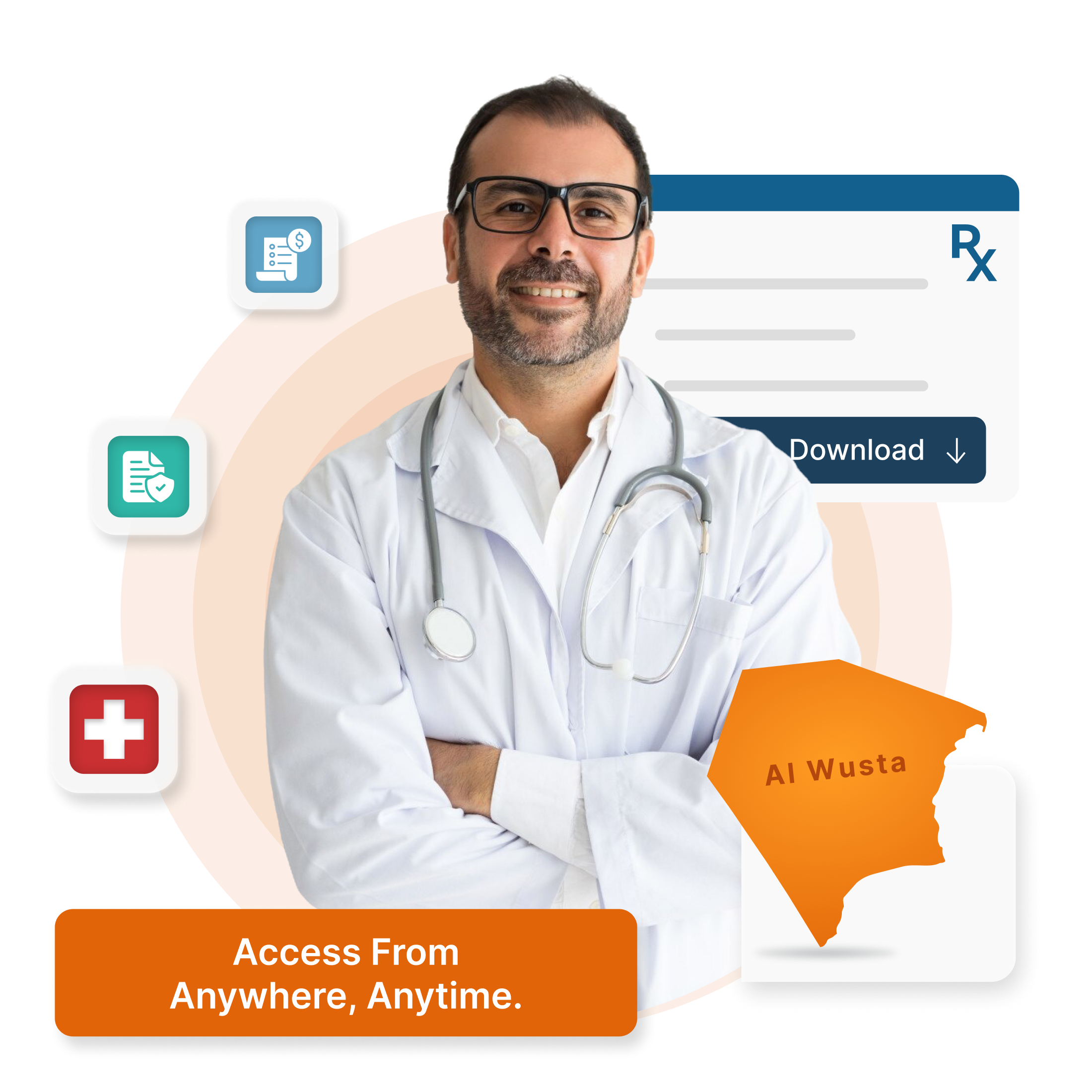 Cloud-based HMS for clinics & hospitals in Al Wusta