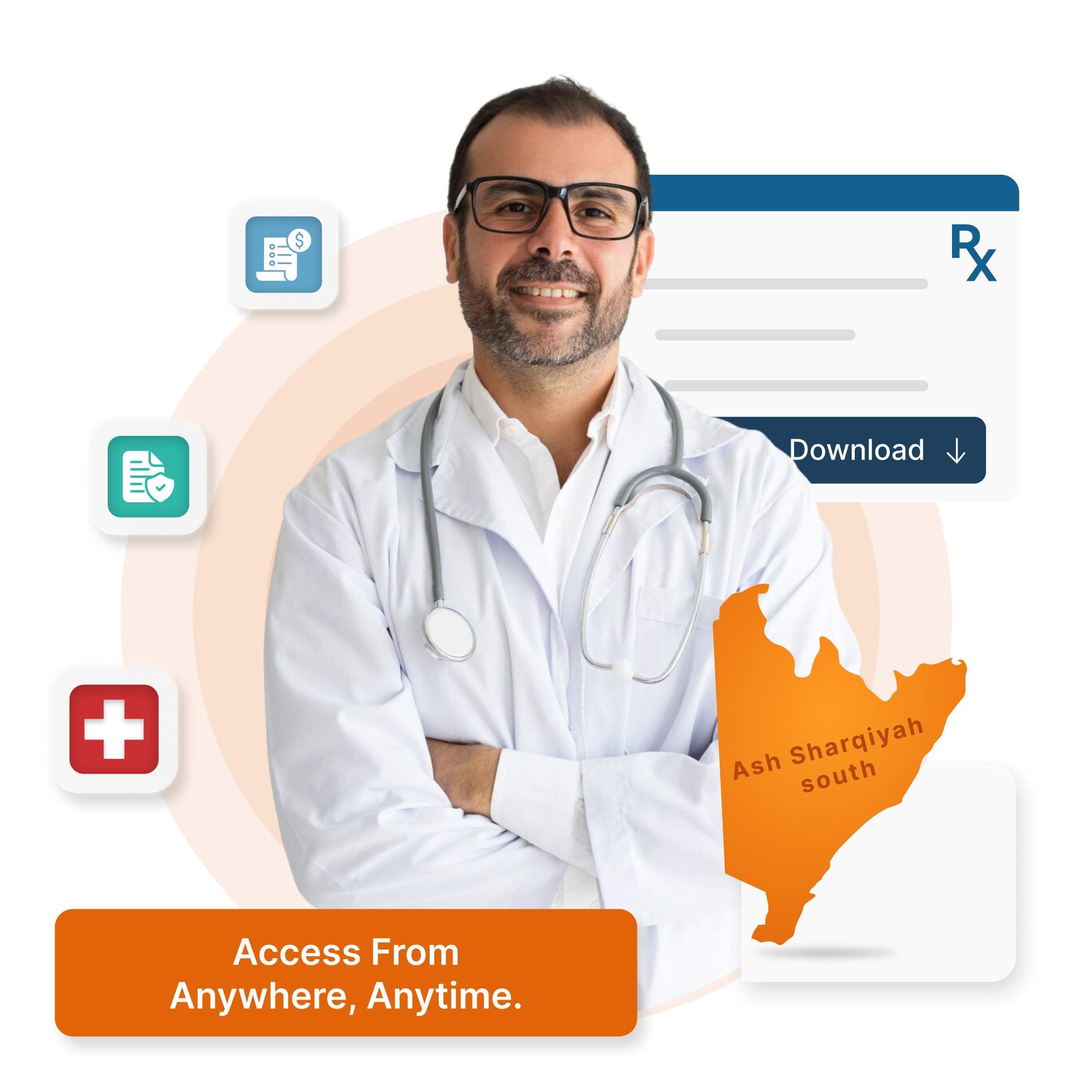 Cloud-based HMS for clinics & hospitals in Ash Sharqiyah South
