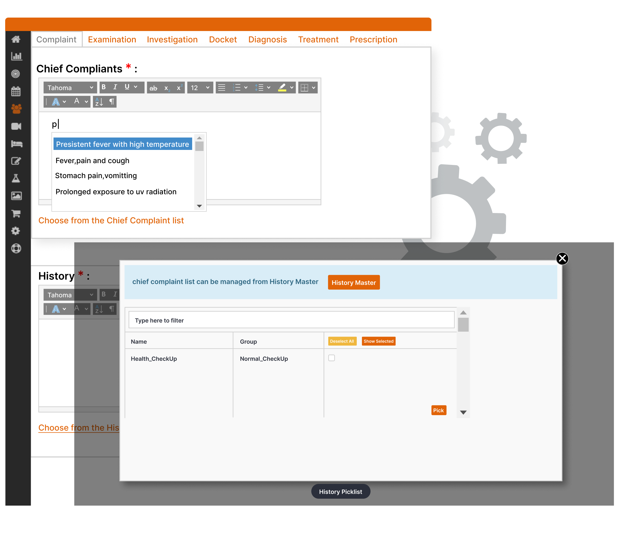  Automated EMR prompts simplify documentation with real-time updates, customizable lists, & fast entry