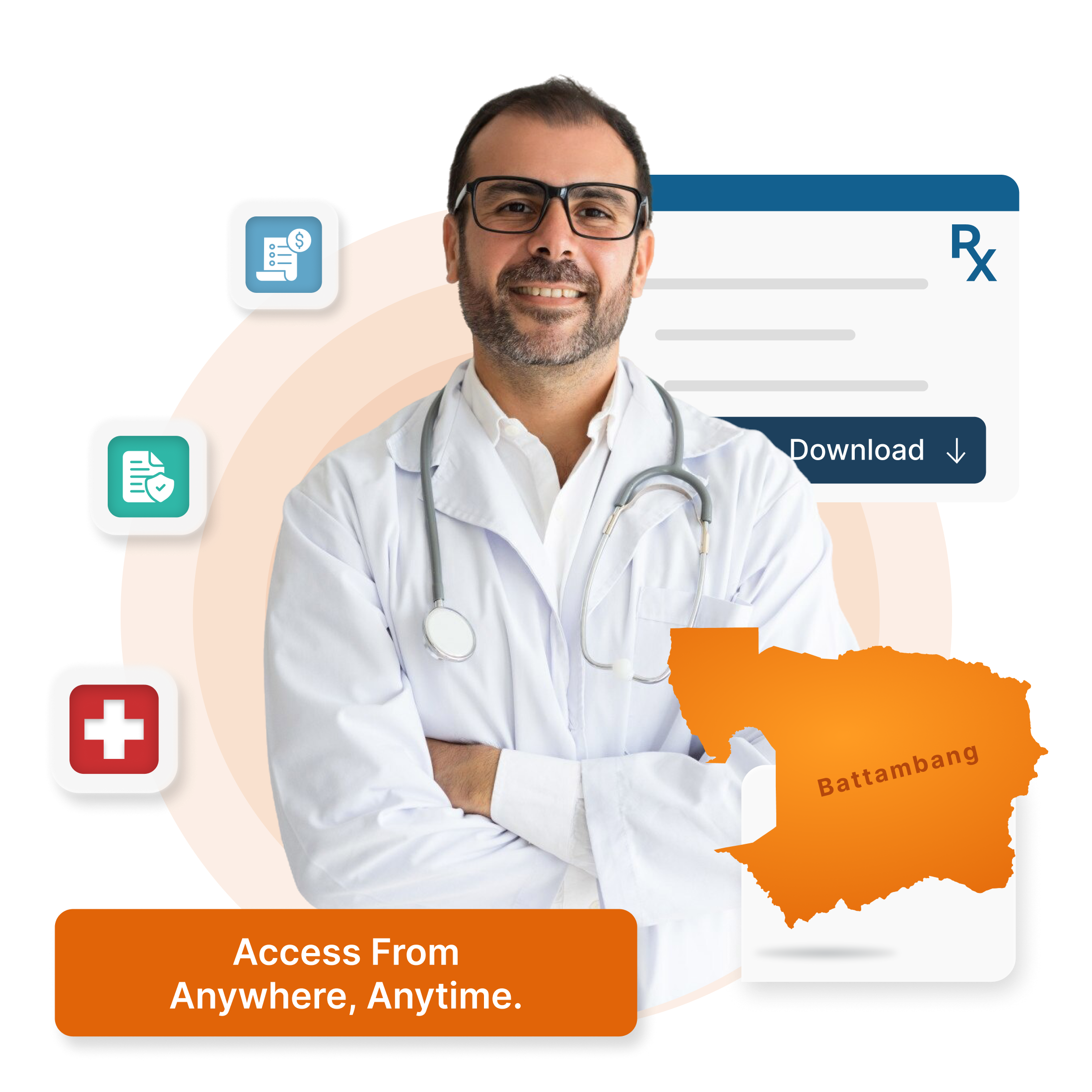 Cloud-based HMS for clinics & hospitals in Battambang