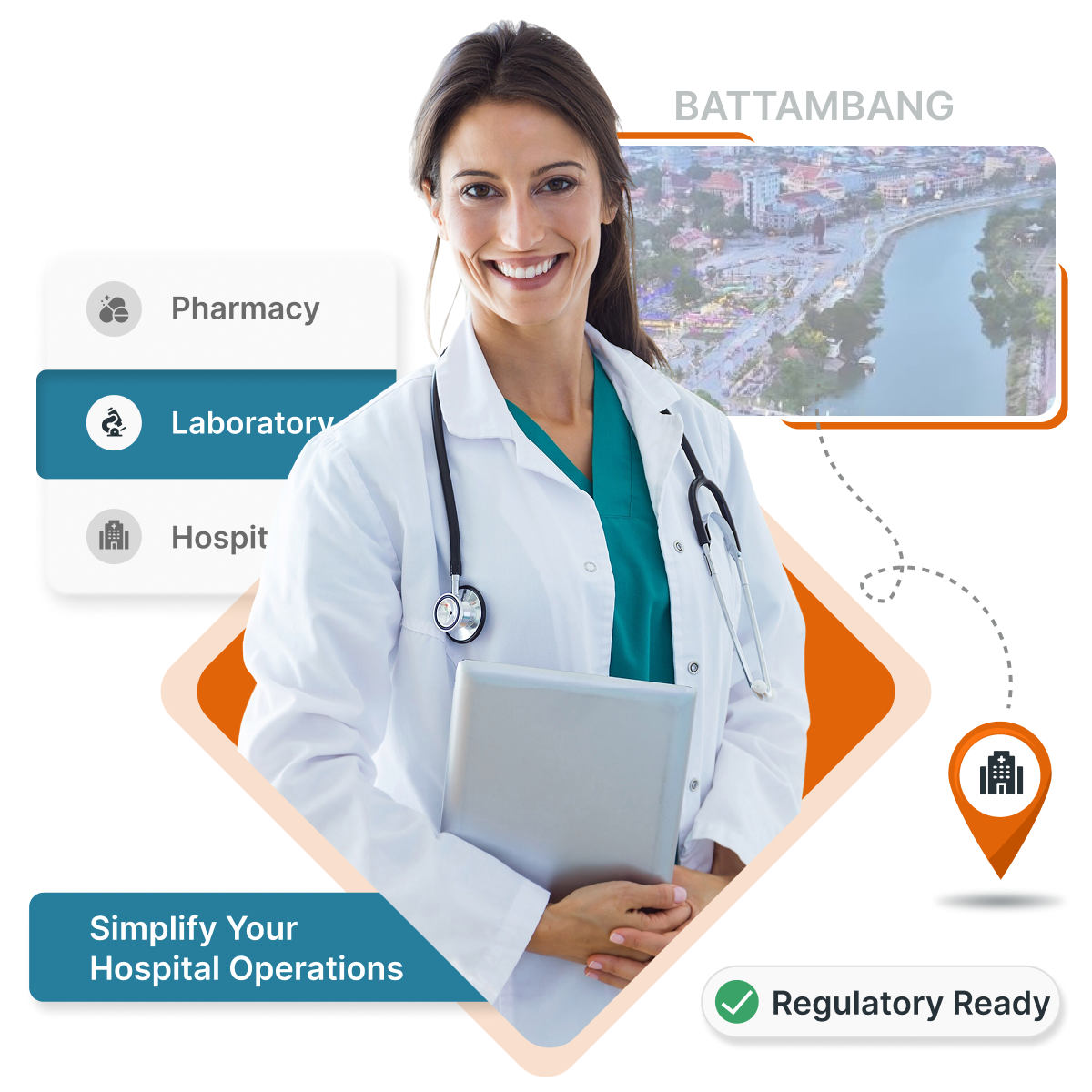 MocDoc LIMS helps Battambang clinics & hospitals digitize records, billing & boost patient outcomes.