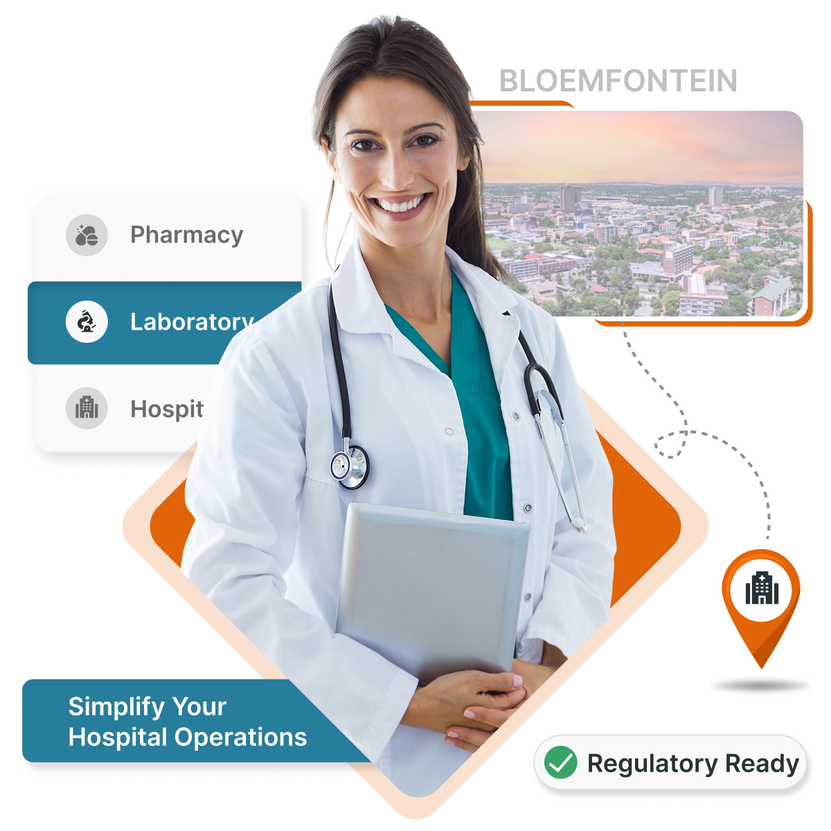 MocDoc LIMS helps Bloemfontein clinics & hospitals digitize records, billing & boost patient outcomes.