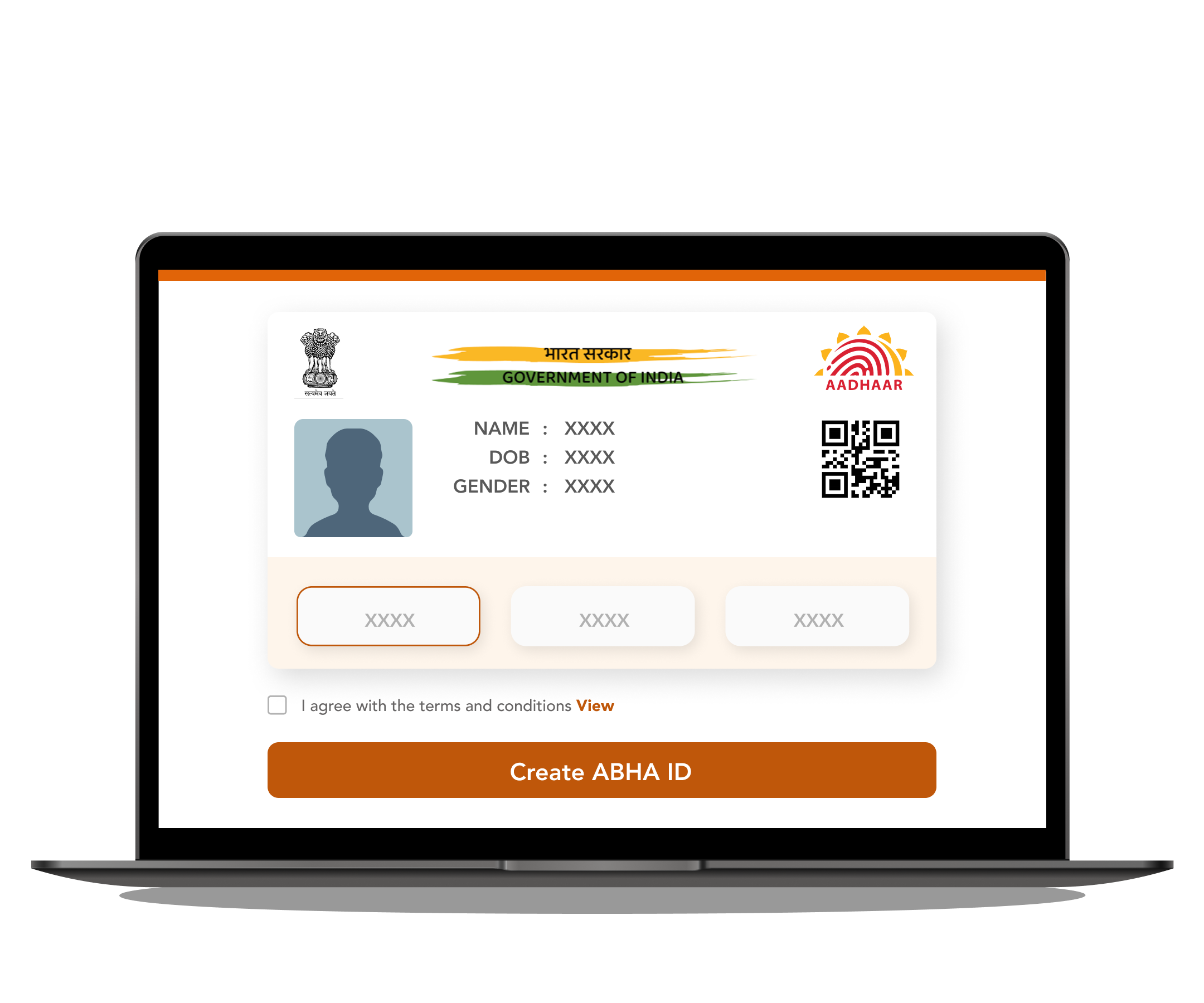 Enter your Aadhar number, request an OTP, verify it, and log in to access the portal securely and easily.