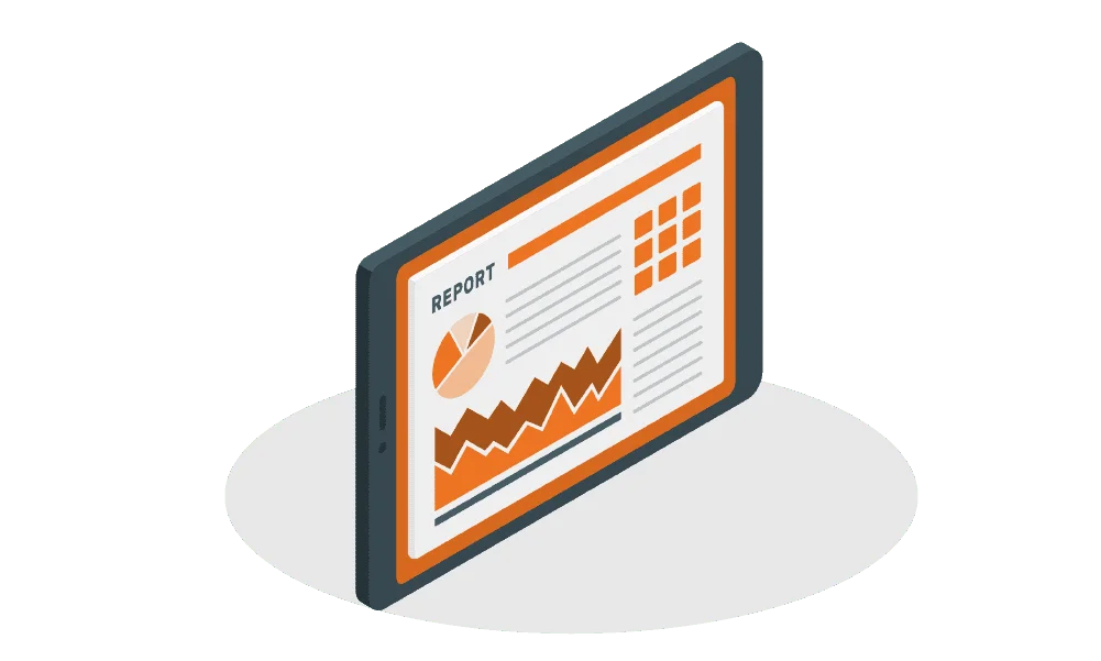 Customizable reporting dashboard for healthcare management with real-time data insights