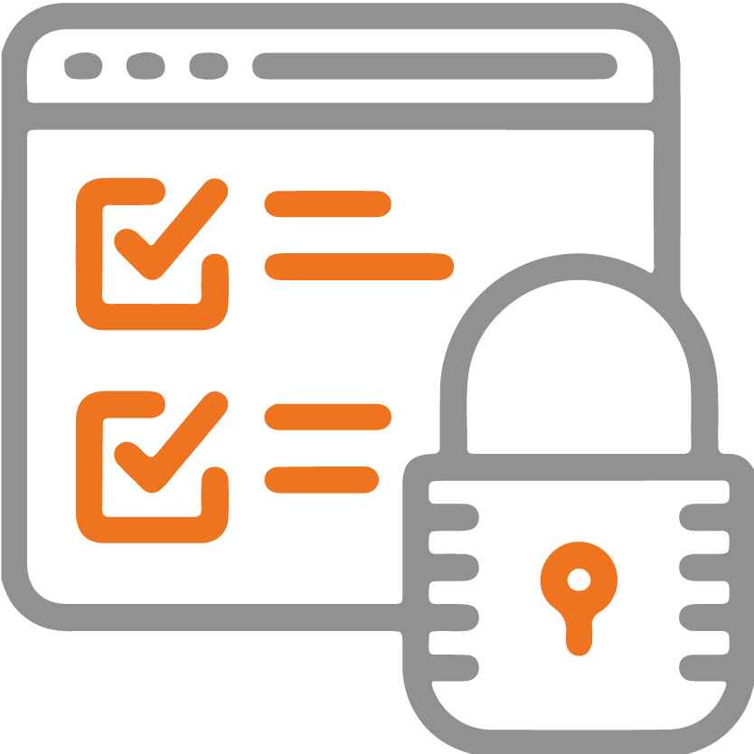 Patient data privacy with encryption and access control in secure HMS software.