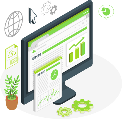 The process to generate customized reports to match internal standards and  regulatory needs effectively with the help of EcoLIMS