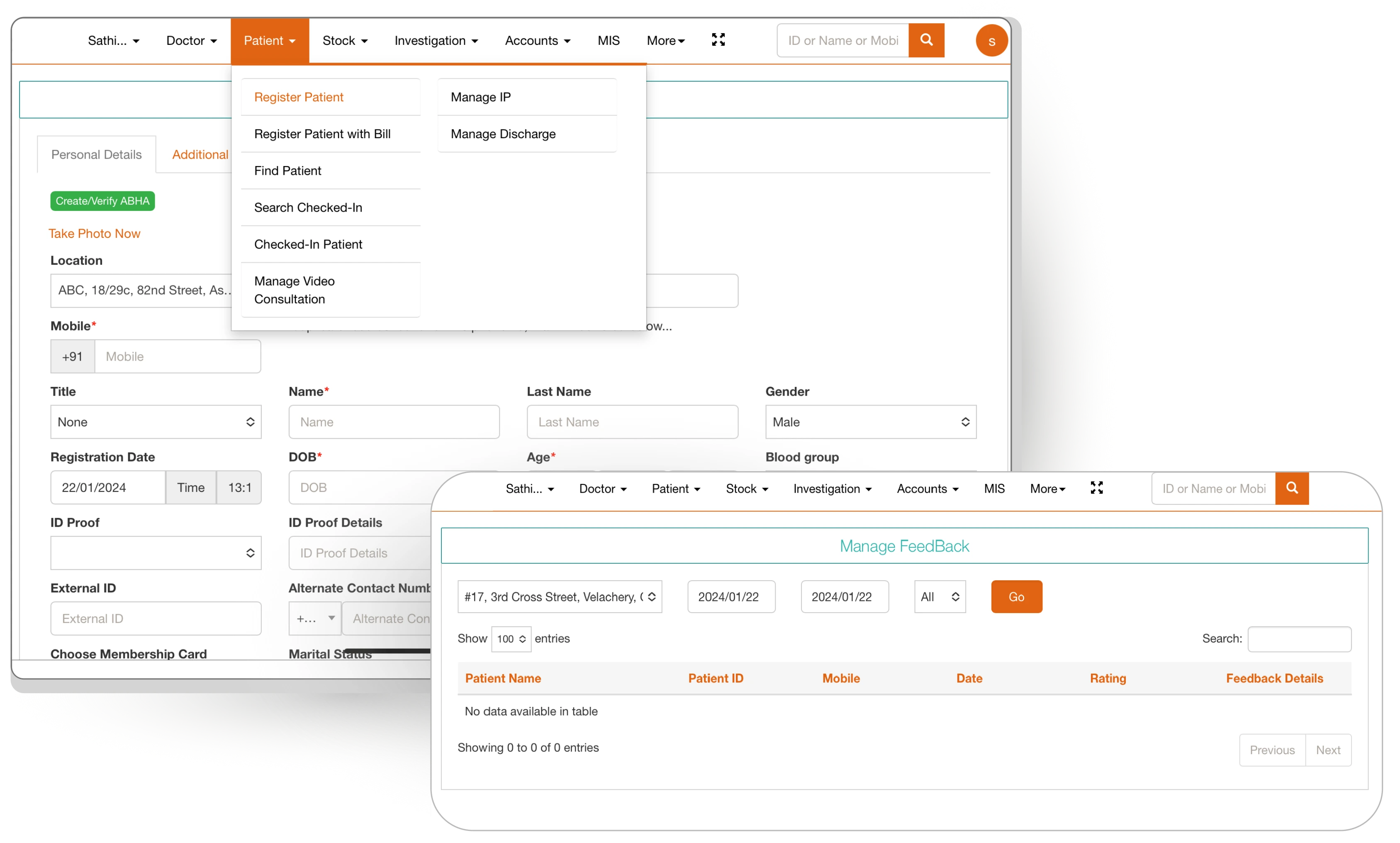 Automate tasks and ensure compliance with mocdoc's comprehensive Hospital Management System.