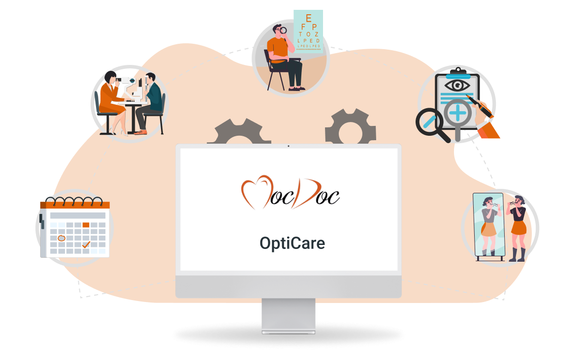 Streamlined eye care solutions with patient management, scheduling, and more.