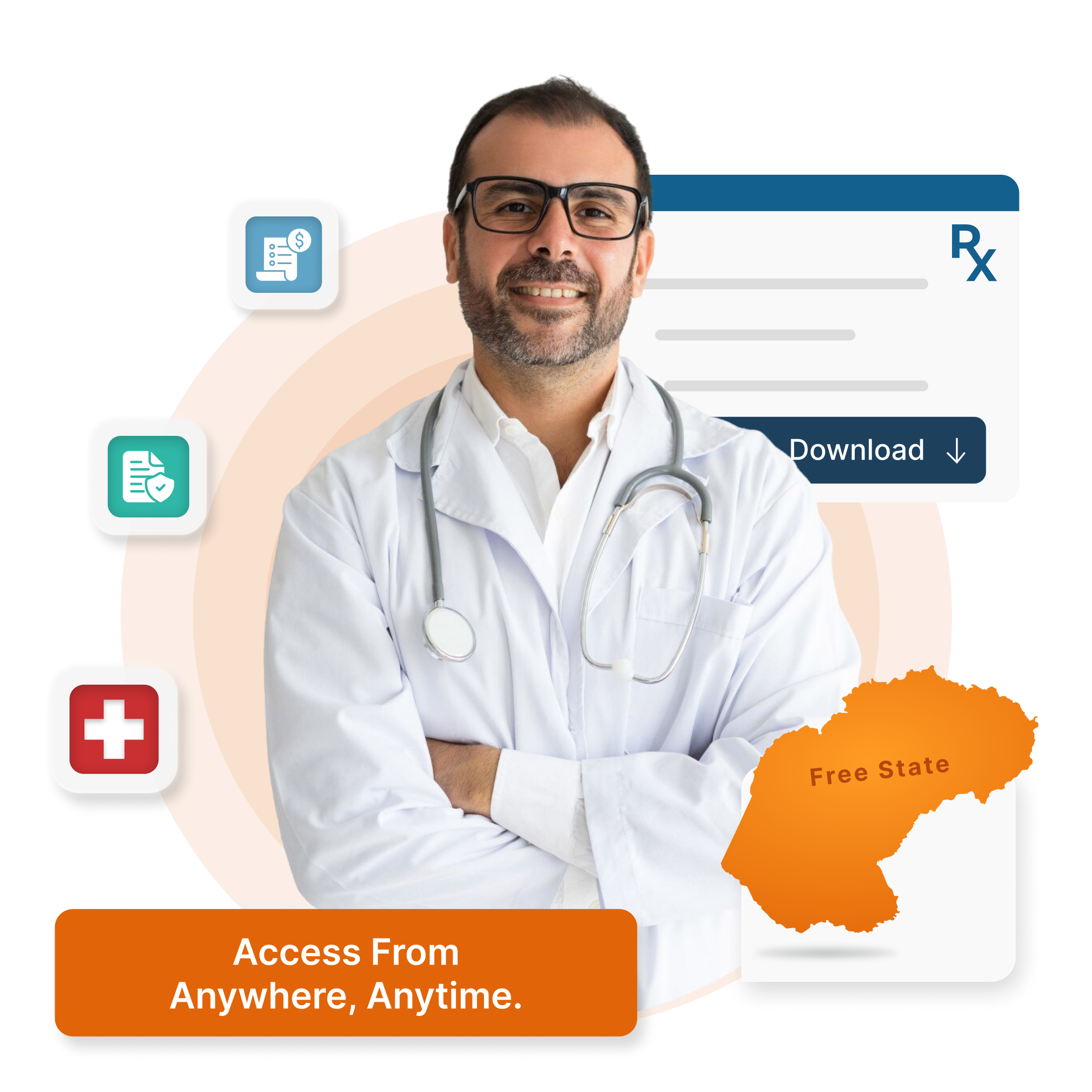 Cloud-based HMS for clinics & hospitals in Free State