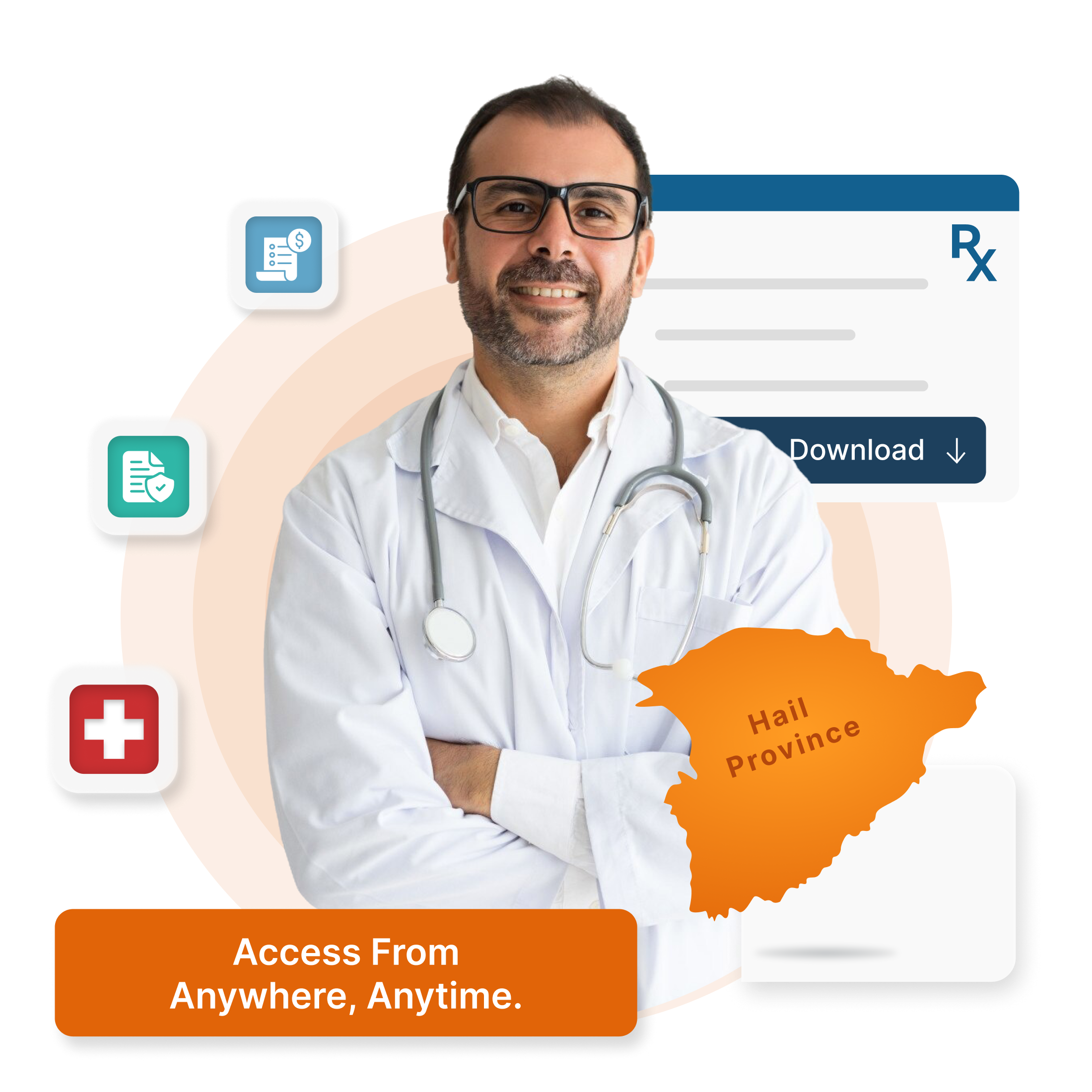 Cloud-based HMS for clinics & hospitals in Hail Province