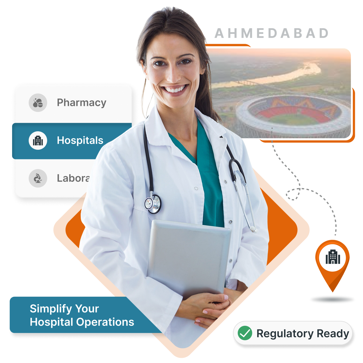 MocDoc HMS helps Ahmedabad clinics & hospitals digitize records, billing & boost patient outcomes.