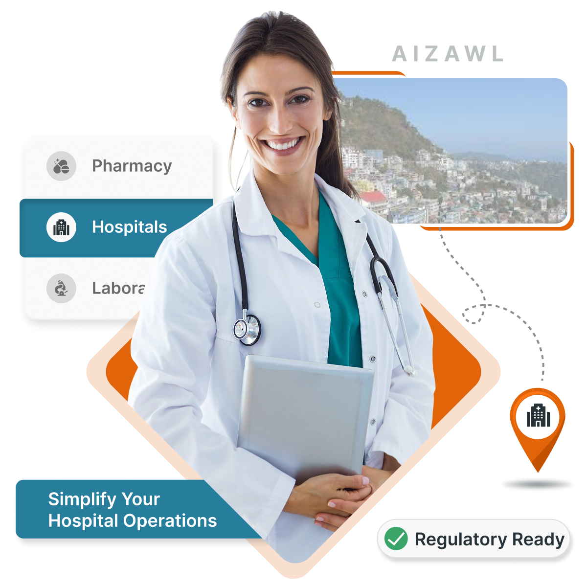 MocDoc HMS helps Aizawl clinics & hospitals digitize records, billing & boost patient outcomes.