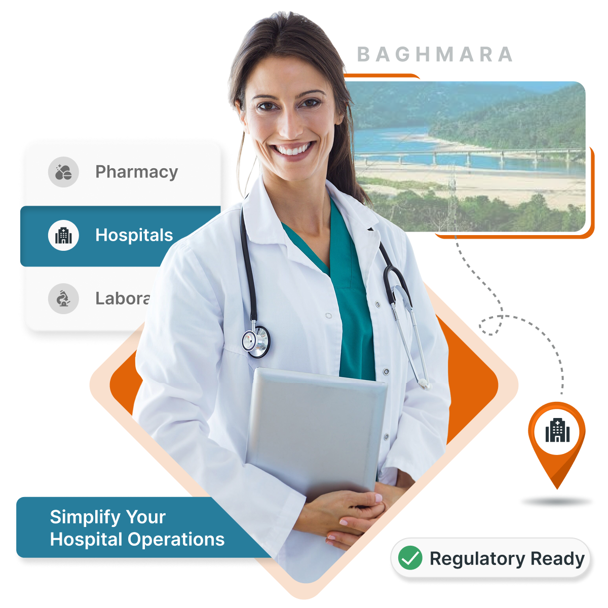 MocDoc HMS helps Baghmara clinics & hospitals digitize records, billing & boost patient outcomes.