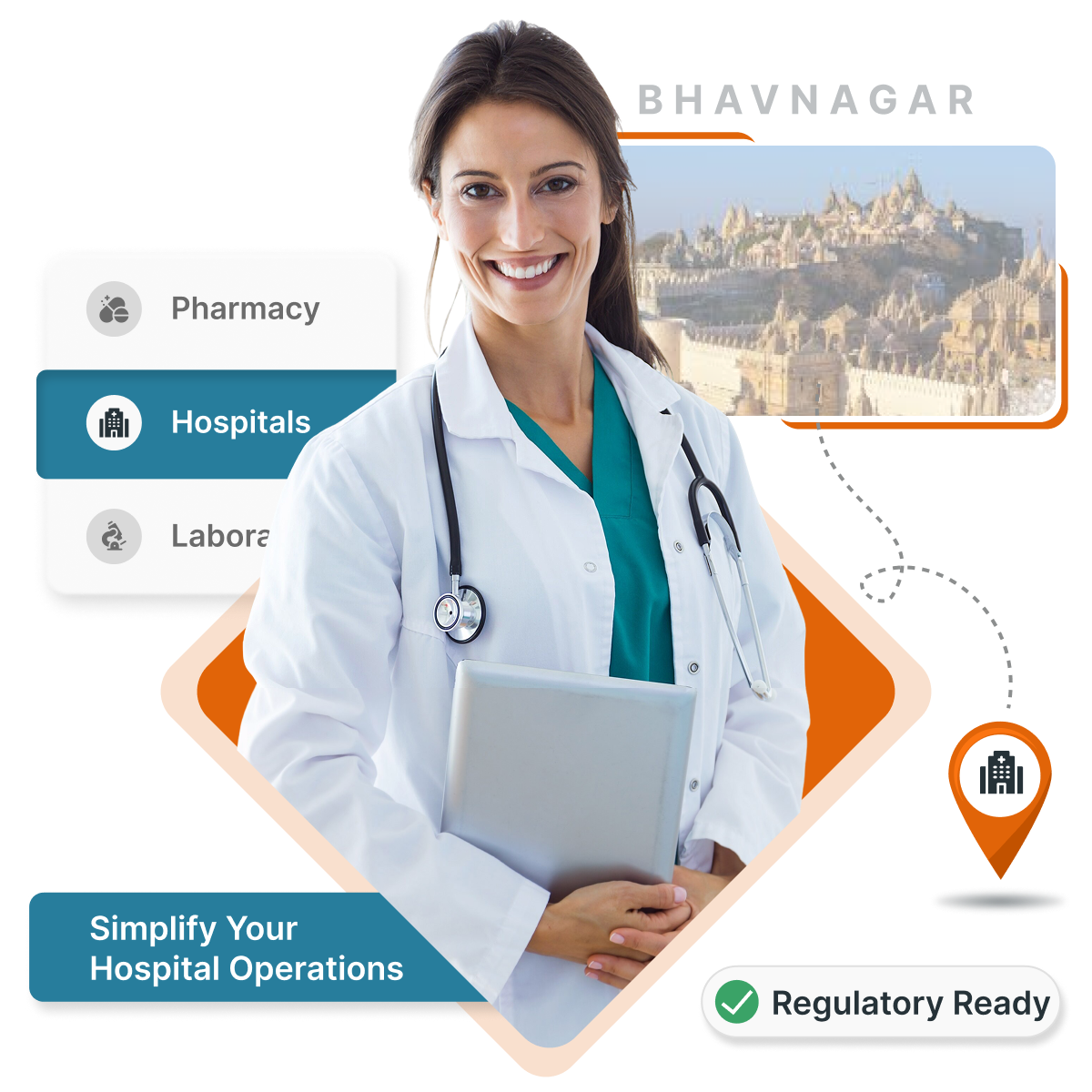 MocDoc HMS helps Bhavnagar clinics & hospitals digitize records, billing & boost patient outcomes.