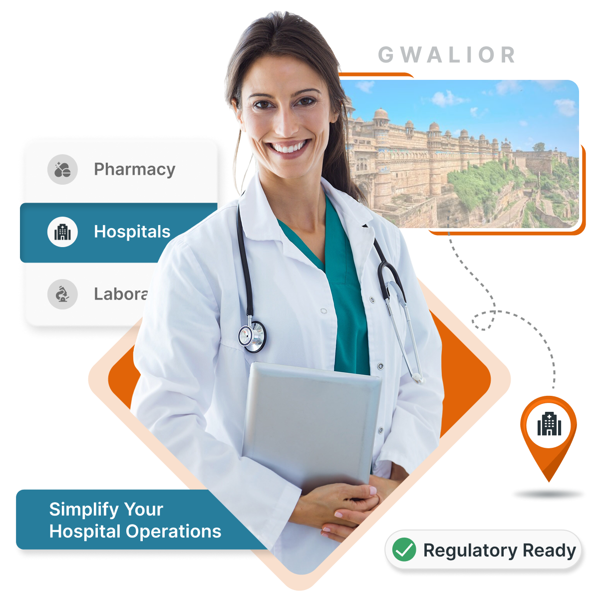 MocDoc HMS helps Gwalior clinics & hospitals digitize records, billing & boost patient outcomes.