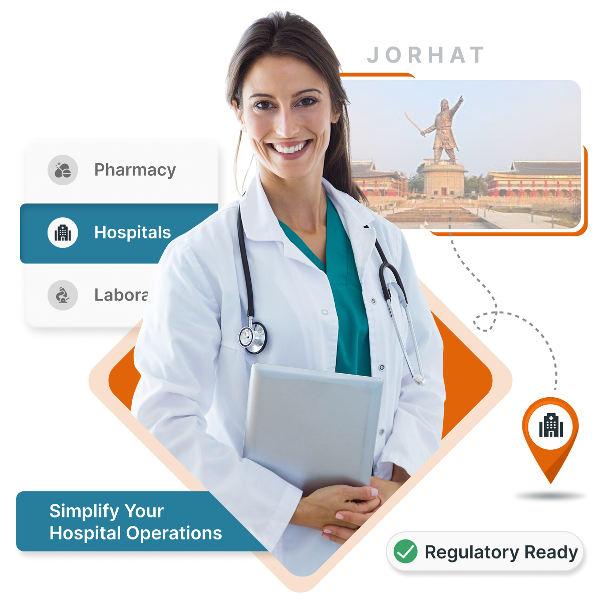 MocDoc HMS helps Jorhat clinics & hospitals digitize records, billing & boost patient outcomes.