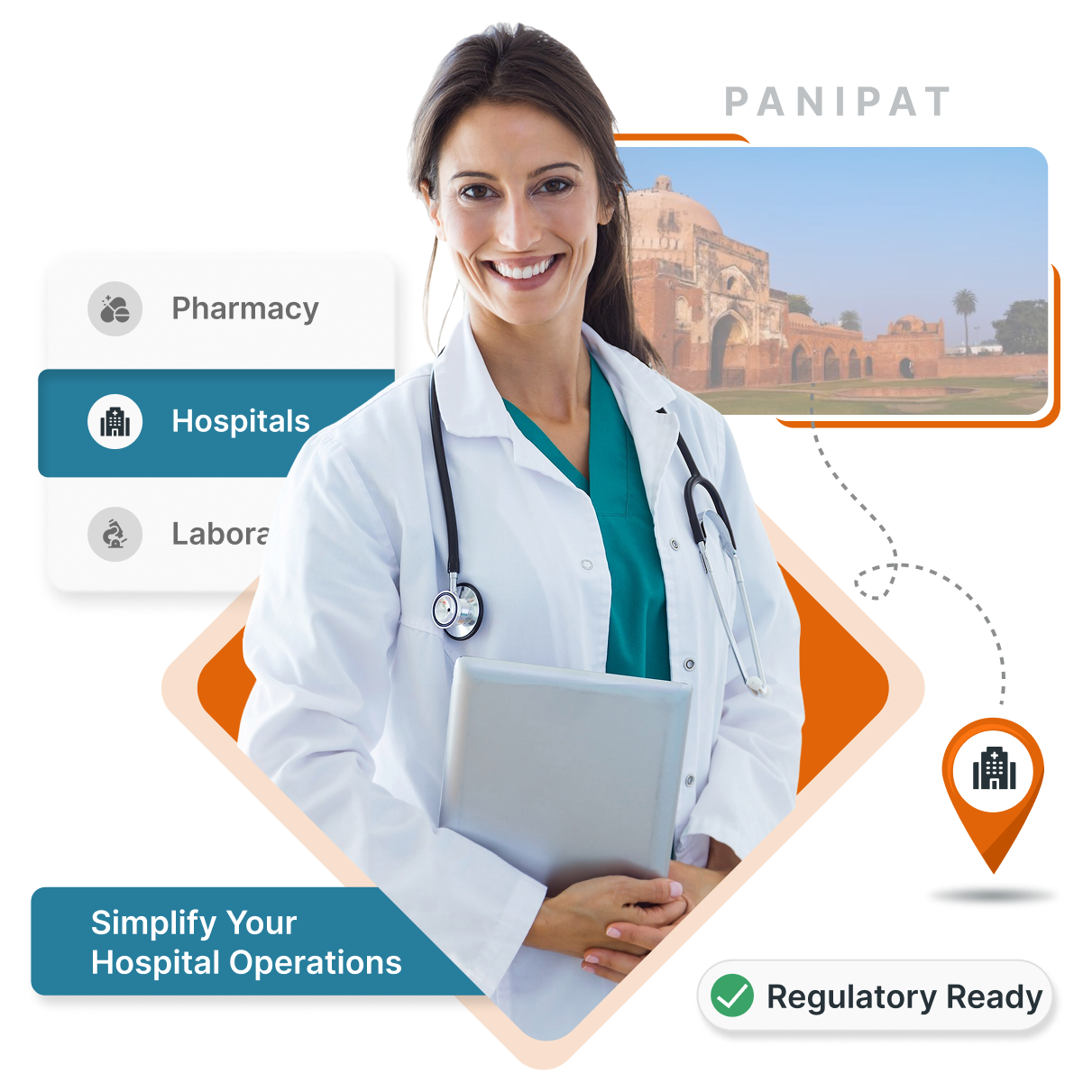 MocDoc HMS helps Panipat clinics & hospitals digitize records, billing & boost patient outcomes.