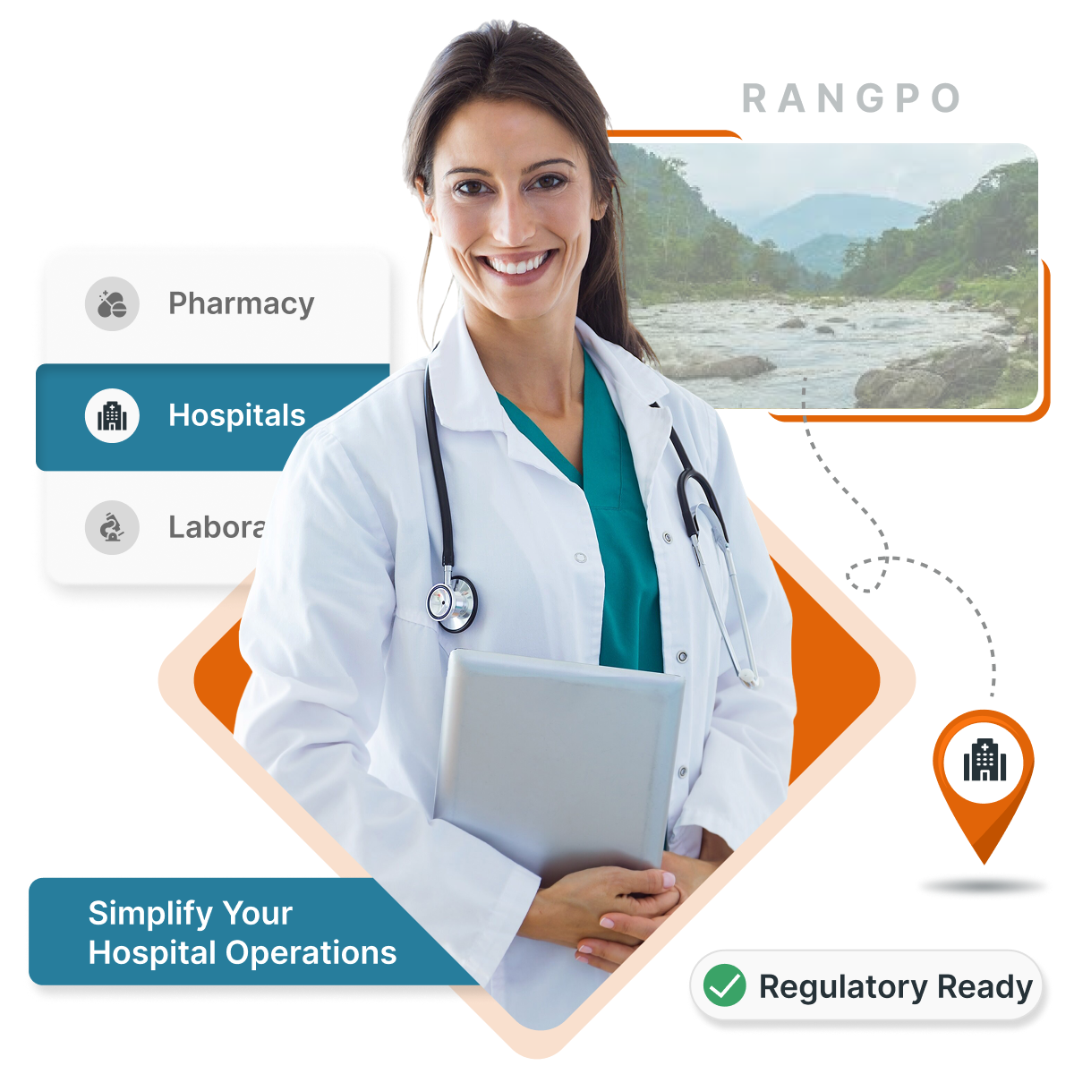 MocDoc HMS helps Rangpo clinics & hospitals digitize records, billing & boost patient outcomes.