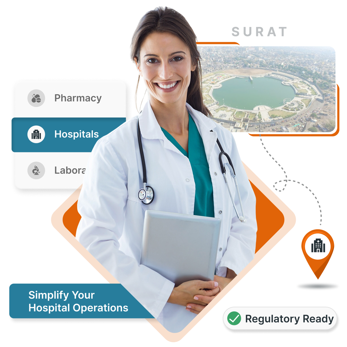 MocDoc HMS helps Surat clinics & hospitals digitize records, billing & boost patient outcomes.