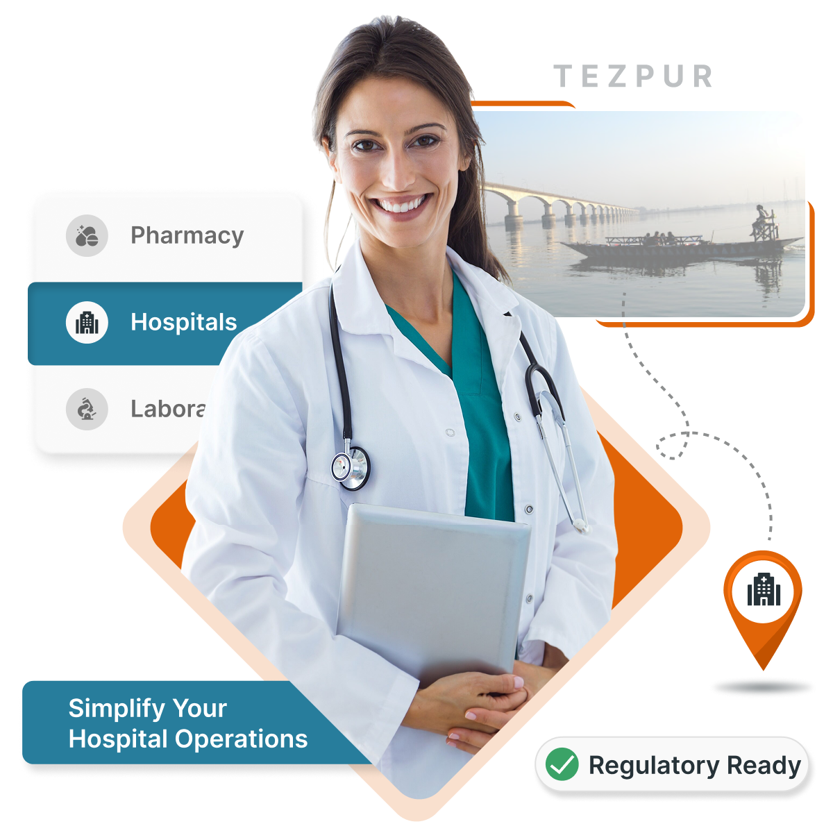 MocDoc HMS helps Tezpur clinics & hospitals digitize records, billing & boost patient outcomes.