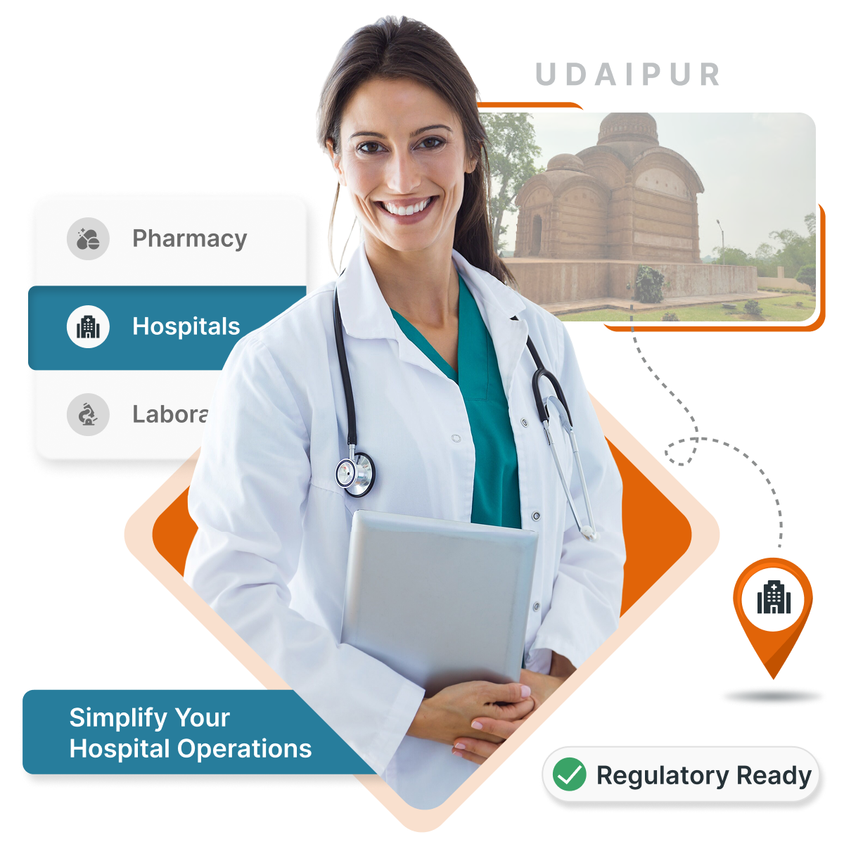 MocDoc HMS helps Udaipur clinics & hospitals digitize records, billing & boost patient outcomes.