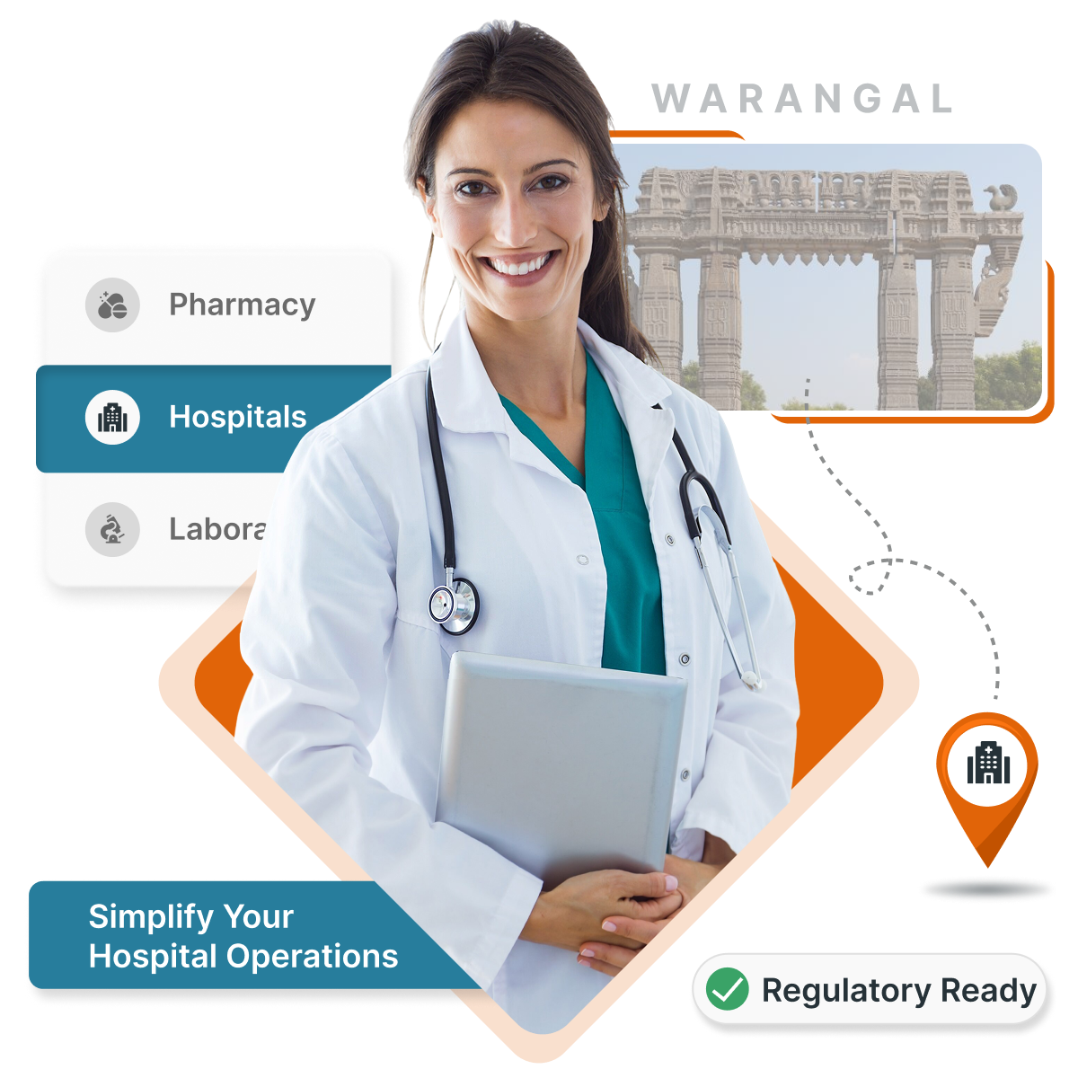 MocDoc HMS helps Warangal clinics & hospitals digitize records, billing & boost patient outcomes.