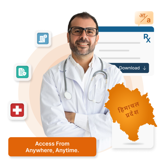 Cloud-based HMS for clinics & hospitals in Himachal Pradesh - NABH compliant, supports Hindi & English.