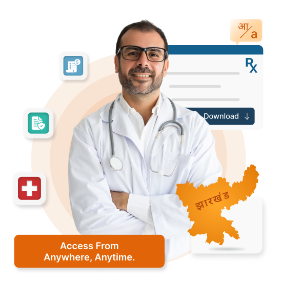 Cloud-based HMS for clinics & hospitals in Jharkhand - NABH compliant, supports Hindi, English.