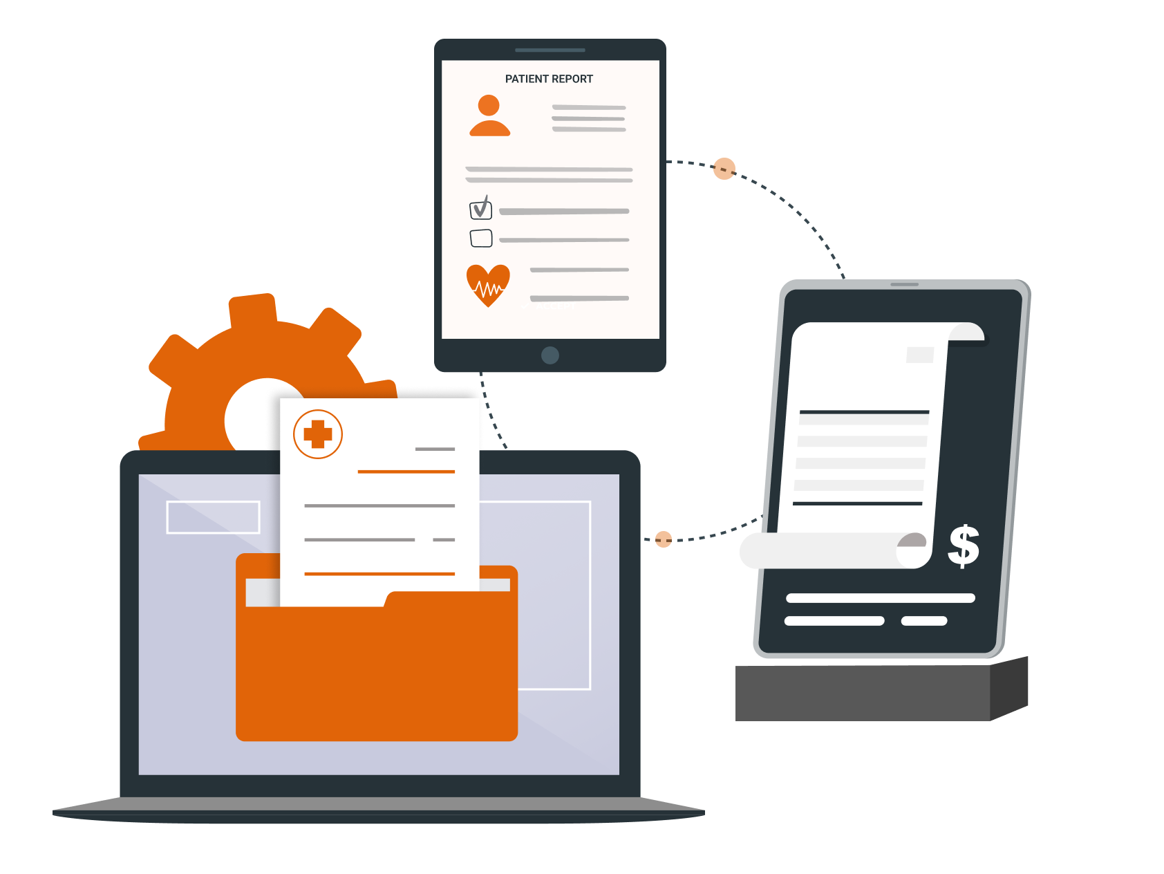 Efficient healthcare management through integrated patient data, enhancing accuracy and care quality.