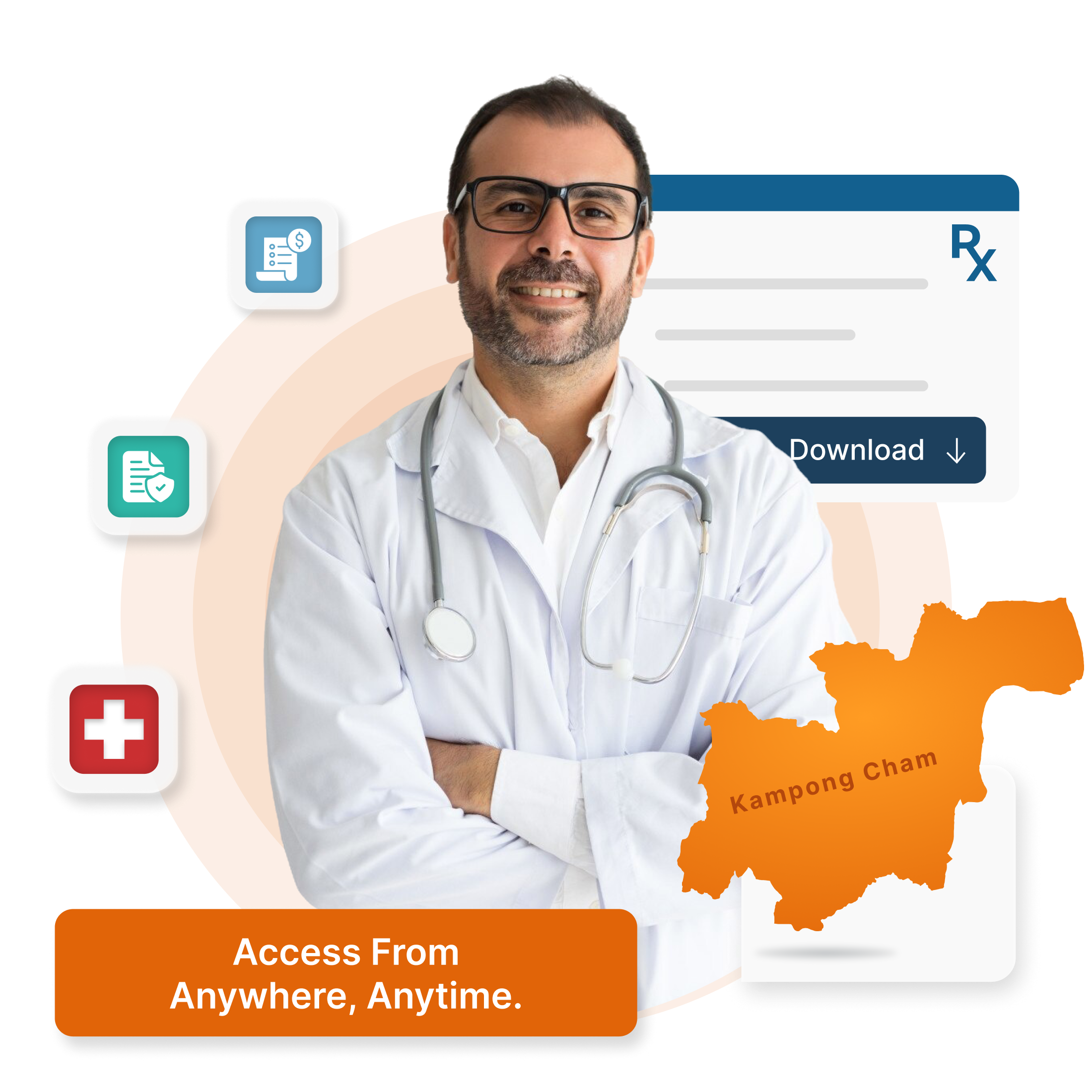 Cloud-based HMS for clinics & hospitals in Kampong Cham