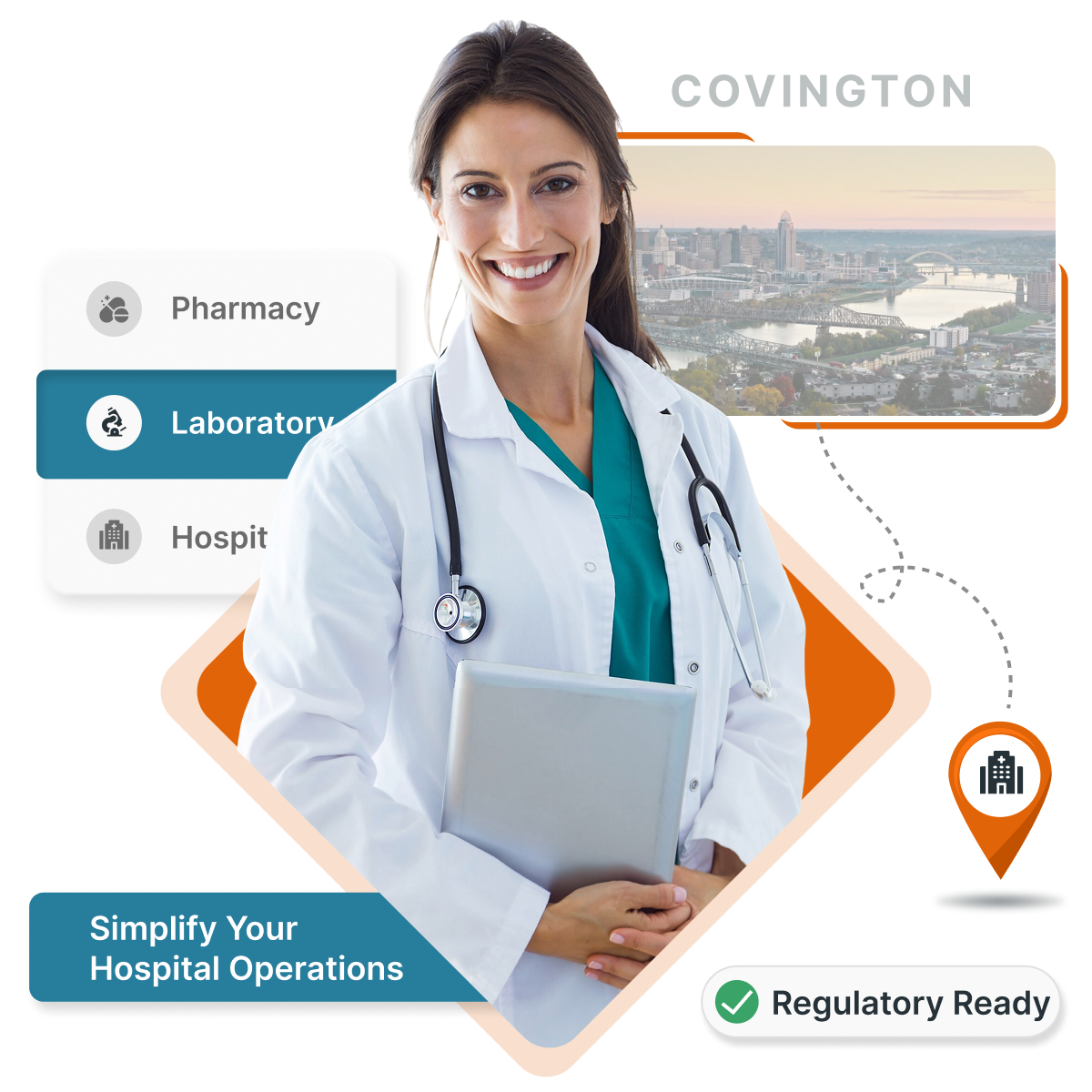 MocDoc LIMS helps Covington clinics & hospitals digitize records, billing & boost patient outcomes.