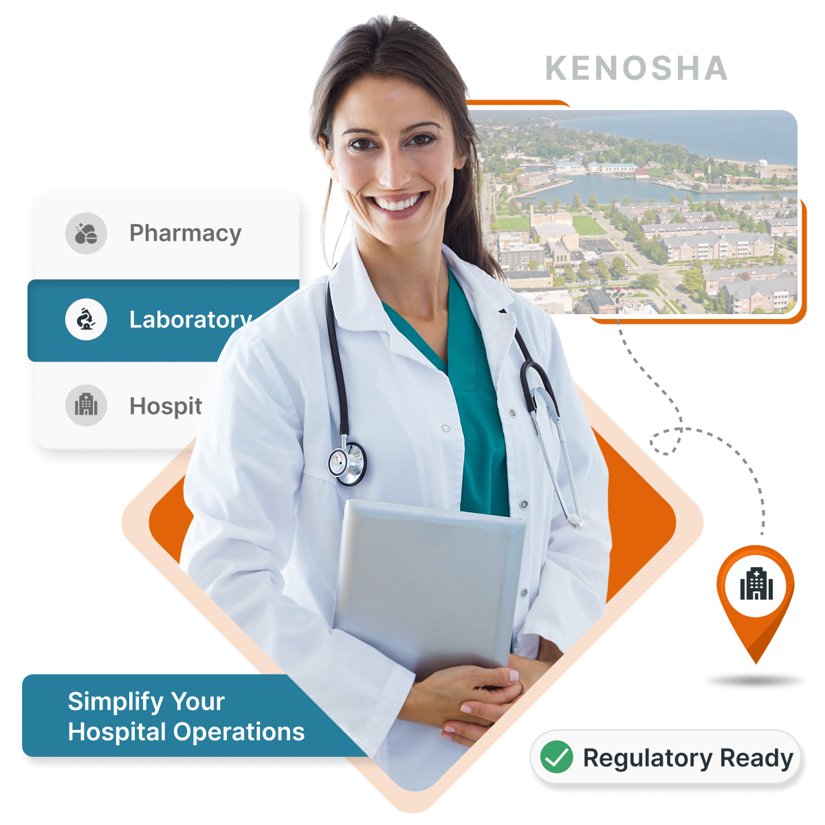MocDoc LIMS helps Kenosha clinics & hospitals digitize records, billing & boost patient outcomes.