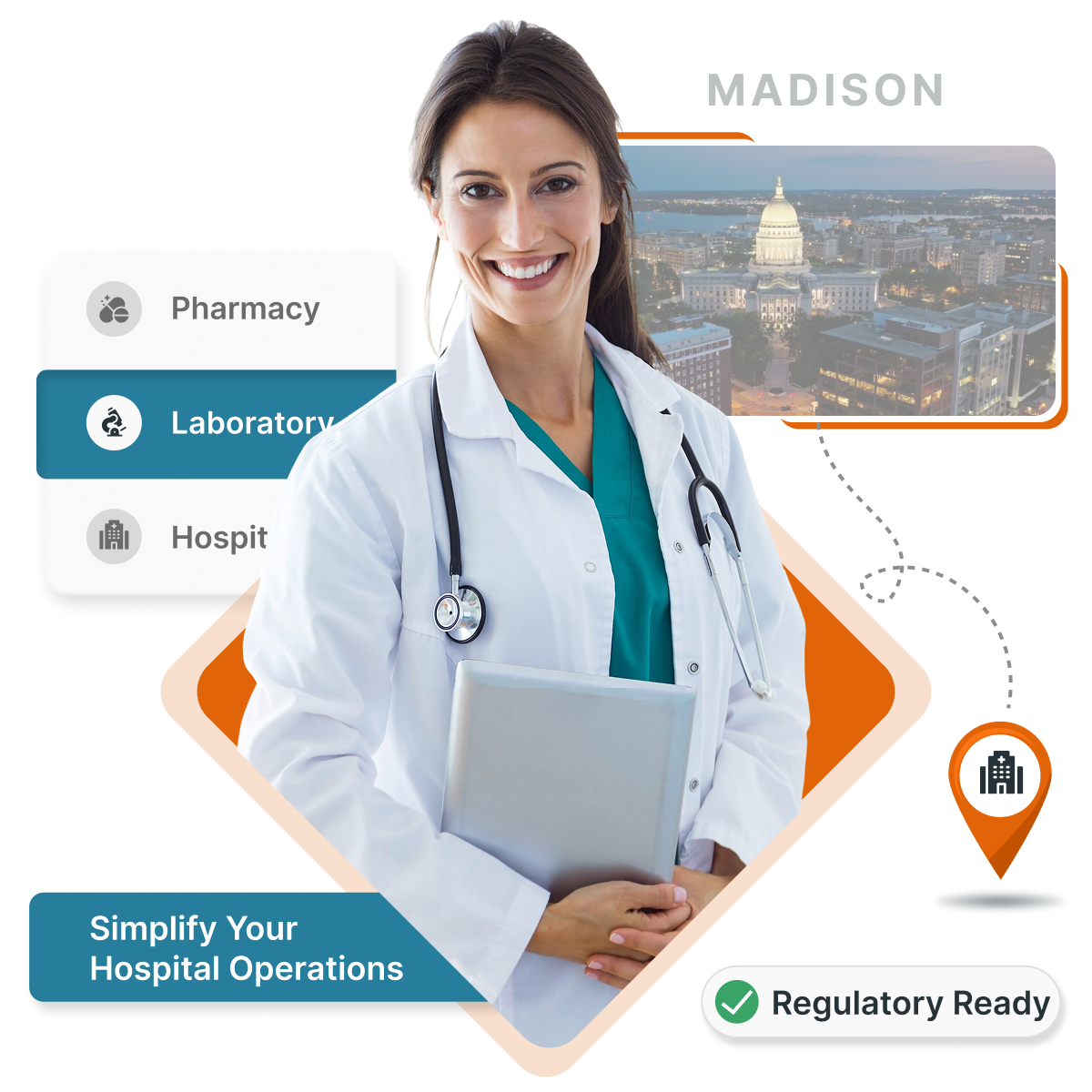 MocDoc LIMS helps Madison clinics & hospitals digitize records, billing & boost patient outcomes.