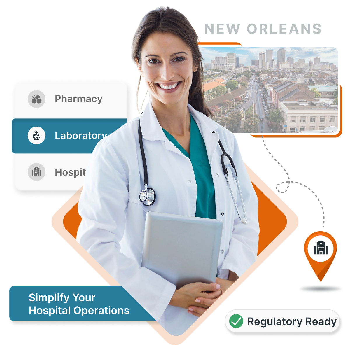 MocDoc LIMS helps New Orleans clinics & hospitals digitize records, billing & boost patient outcomes.