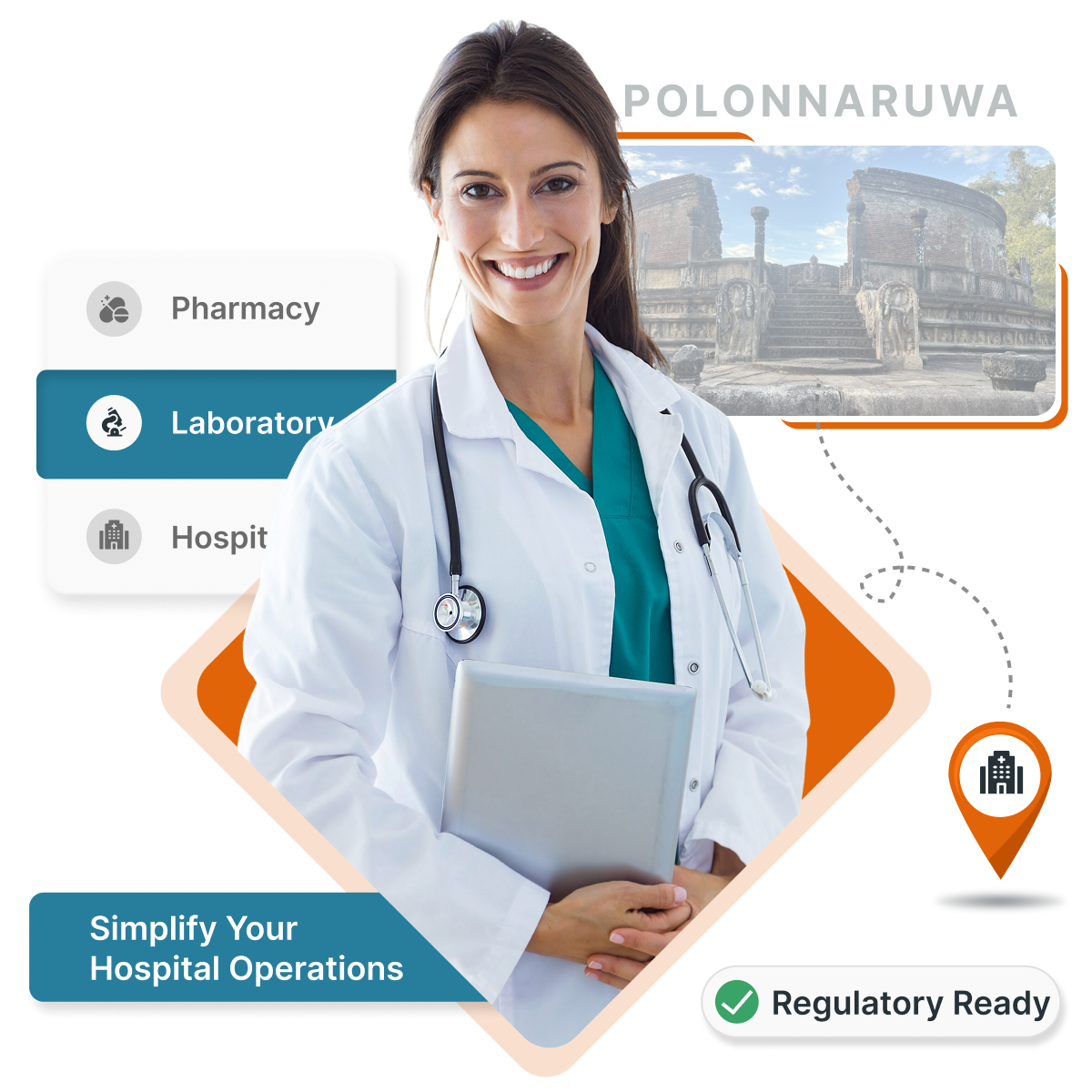 MocDoc LIMS helps Polonnaruwa clinics & hospitals digitize records, billing & boost patient outcomes.