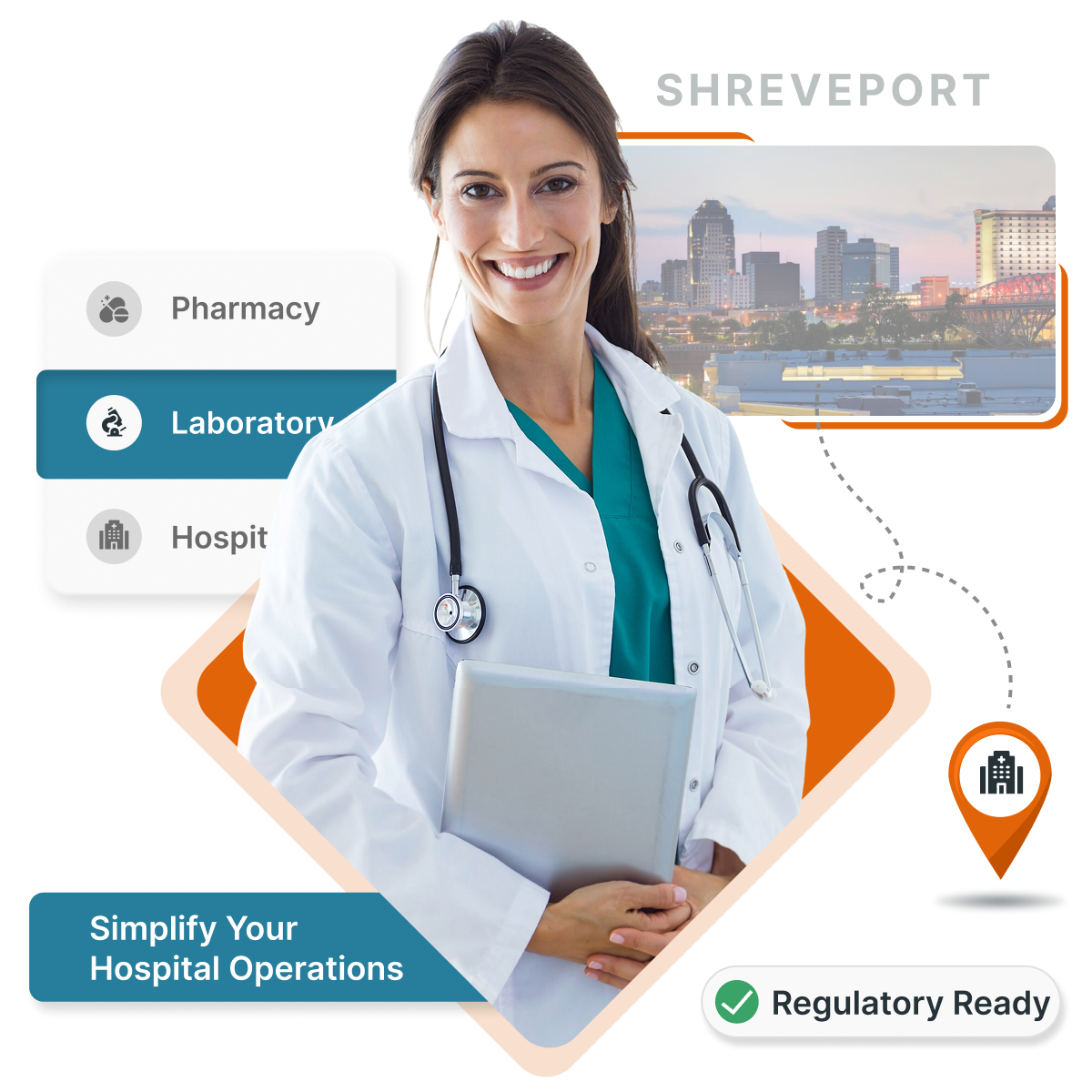 MocDoc LIMS helps Shreveport clinics & hospitals digitize records, billing & boost patient outcomes.