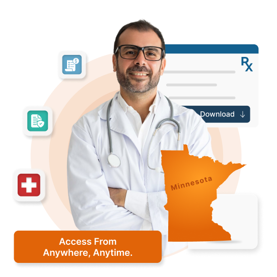 Cloud-based HMS for clinics & hospitals in Minnesota - U.S. Federal Privacy, supports English.