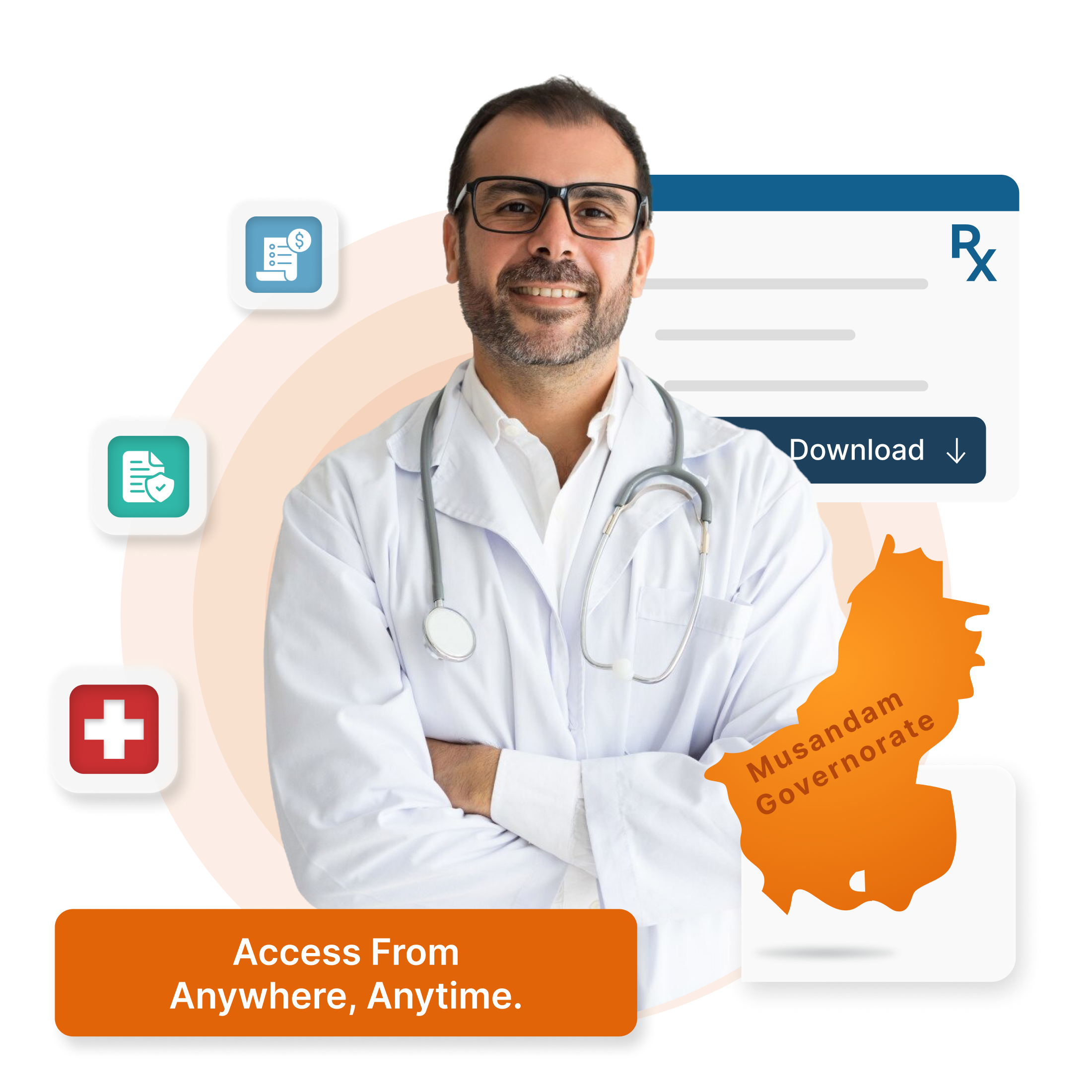 Cloud-based HMS for clinics & hospitals in Musandam Governorate