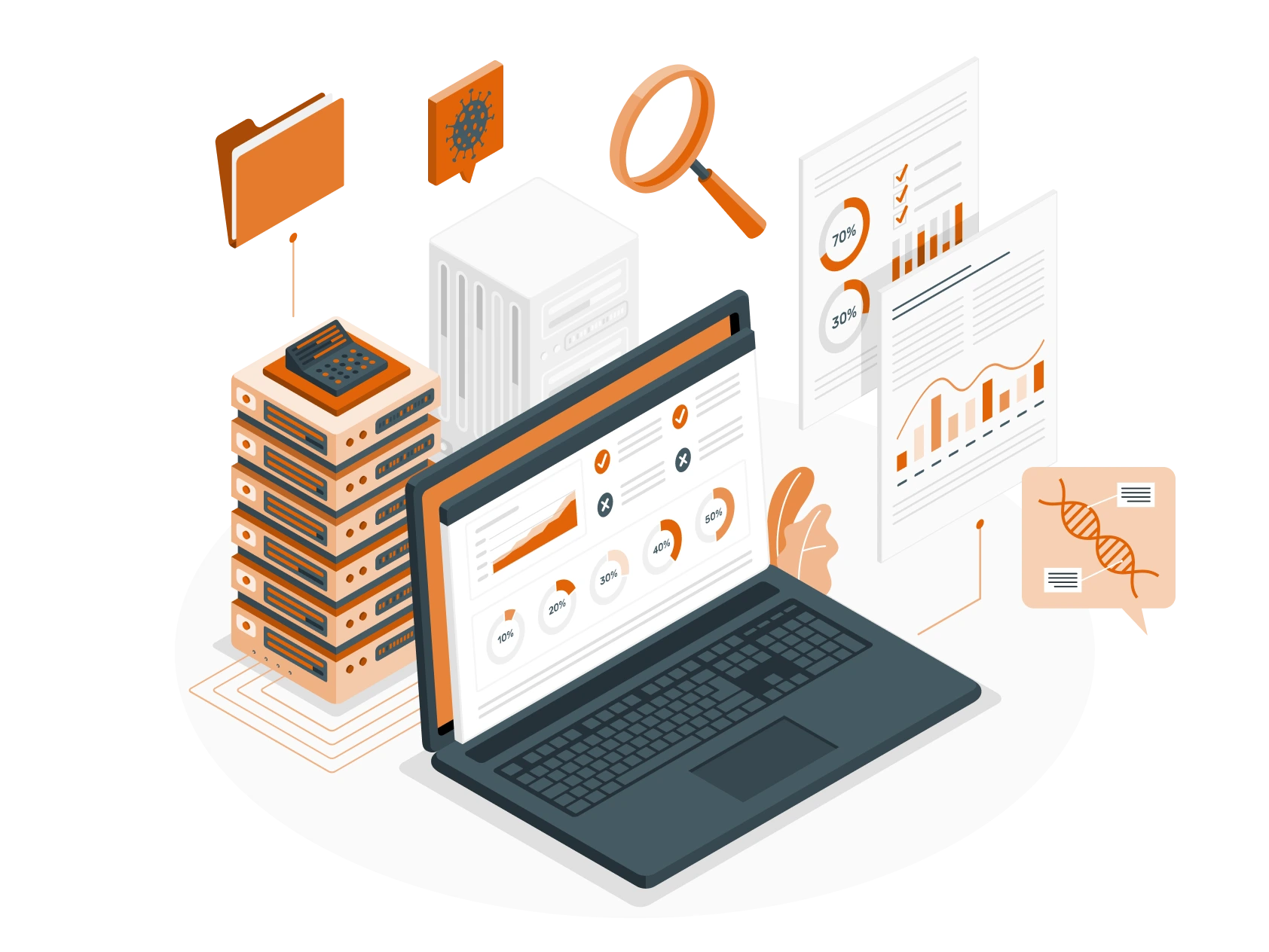 MocDoc simplifies lab work with an intuitive interface for easy data management and organization.