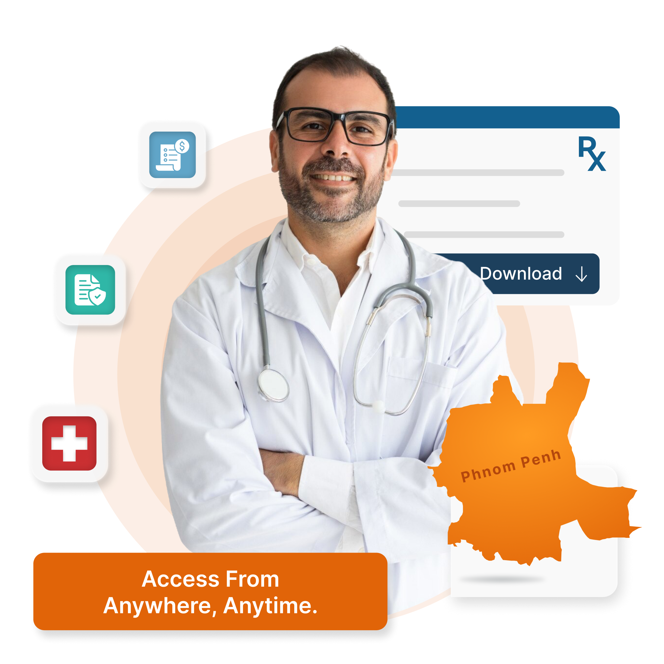 Cloud-based HMS for clinics & hospitals in Phnom Penh