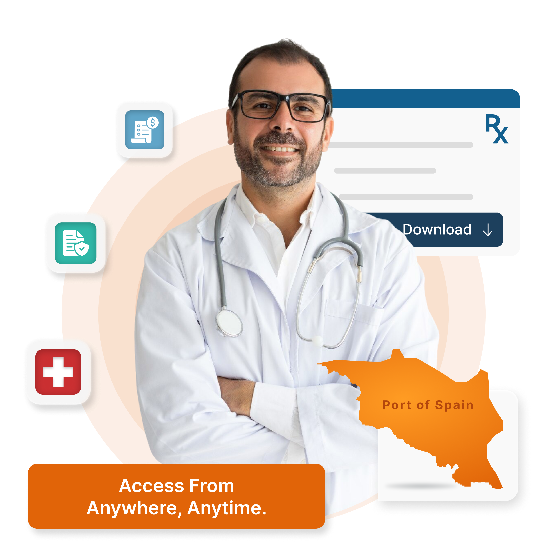 Cloud-based HMS for clinics & hospitals in Port of Spain