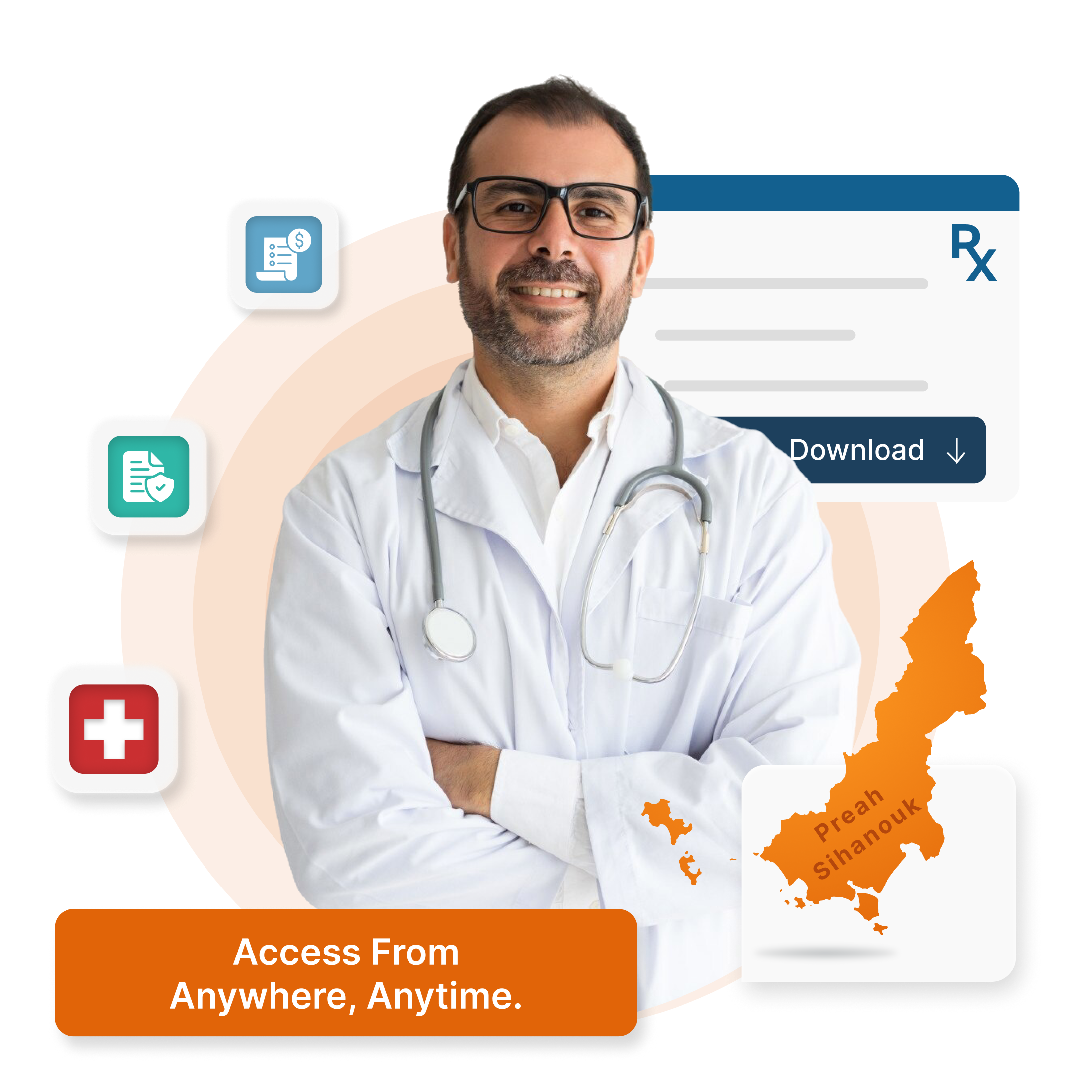 Cloud-based HMS for clinics & hospitals in Preah Sihanouk