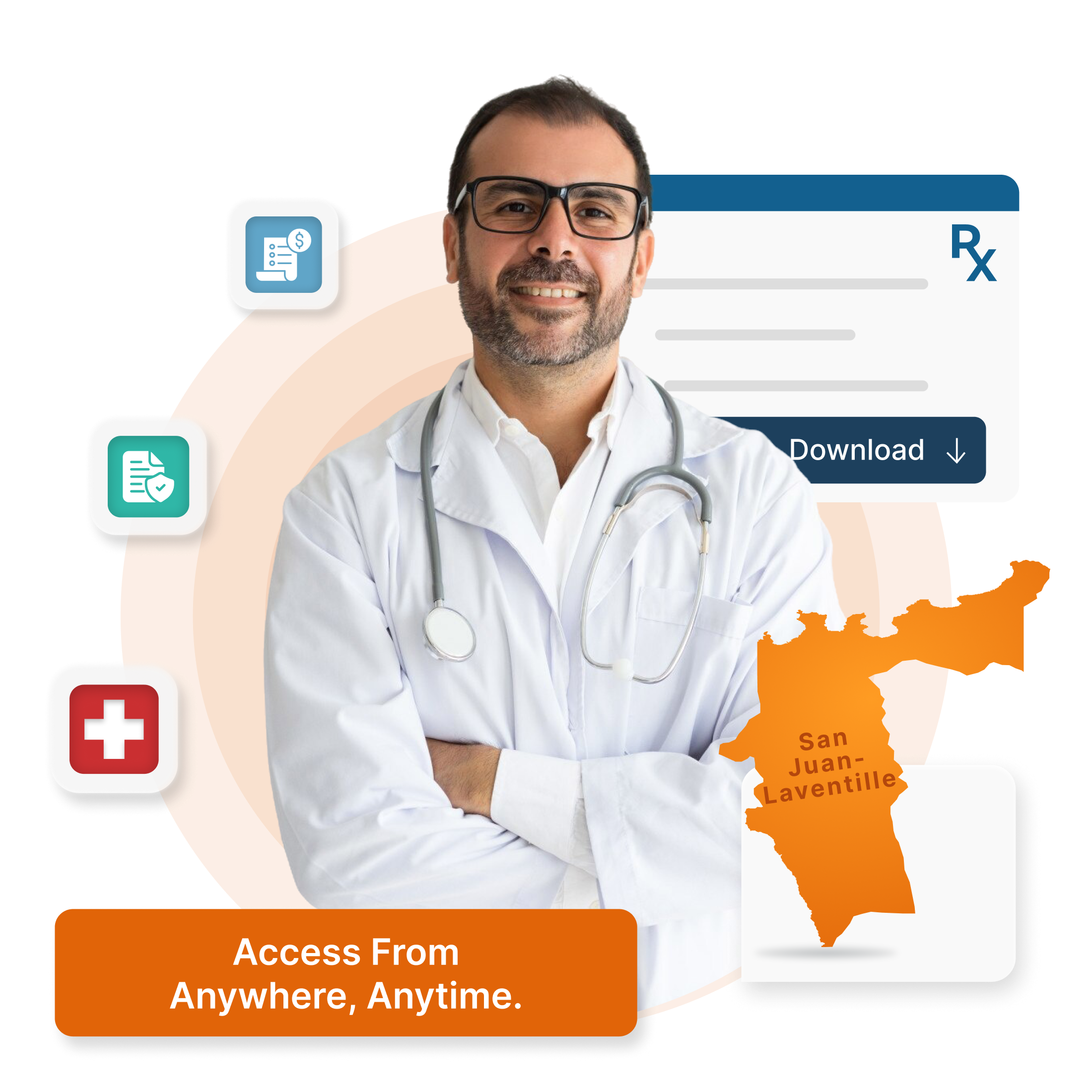 Cloud-based HMS for clinics & hospitals in San Juan-Laventille