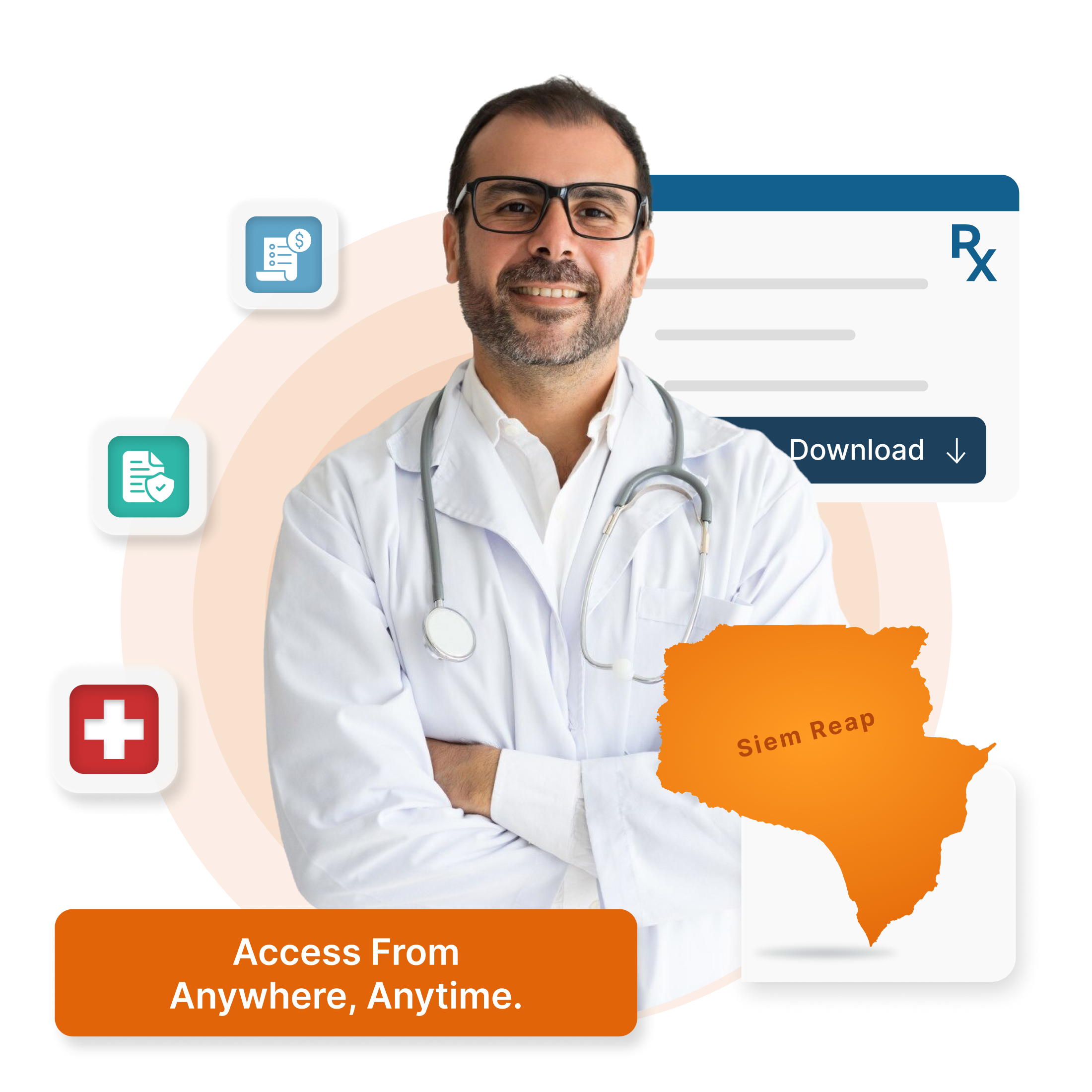 Cloud-based HMS for clinics & hospitals in Siem Reap