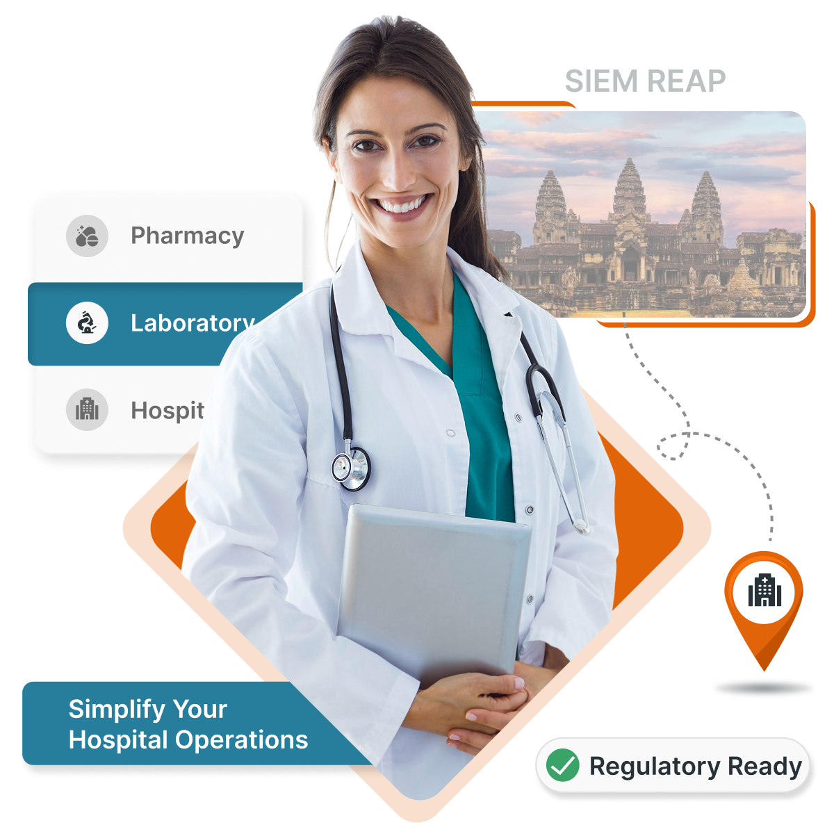 MocDoc LIMS helps Siem Reap clinics & hospitals digitize records, billing & boost patient outcomes.