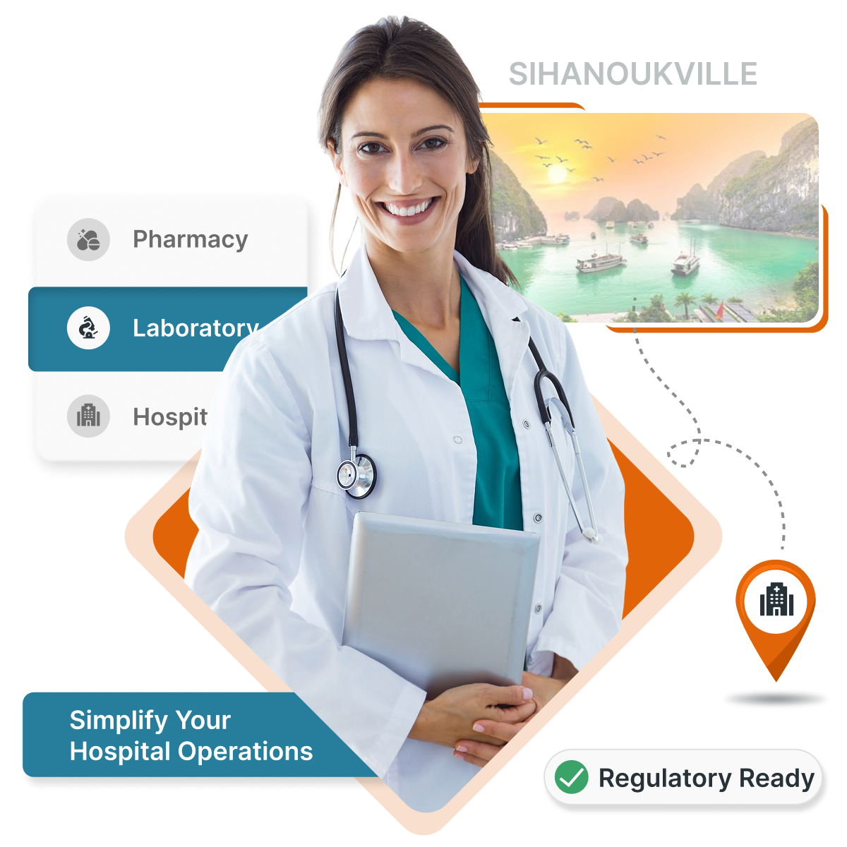 MocDoc LIMS helps Sihanoukville clinics & hospitals digitize records, billing & boost patient outcomes.