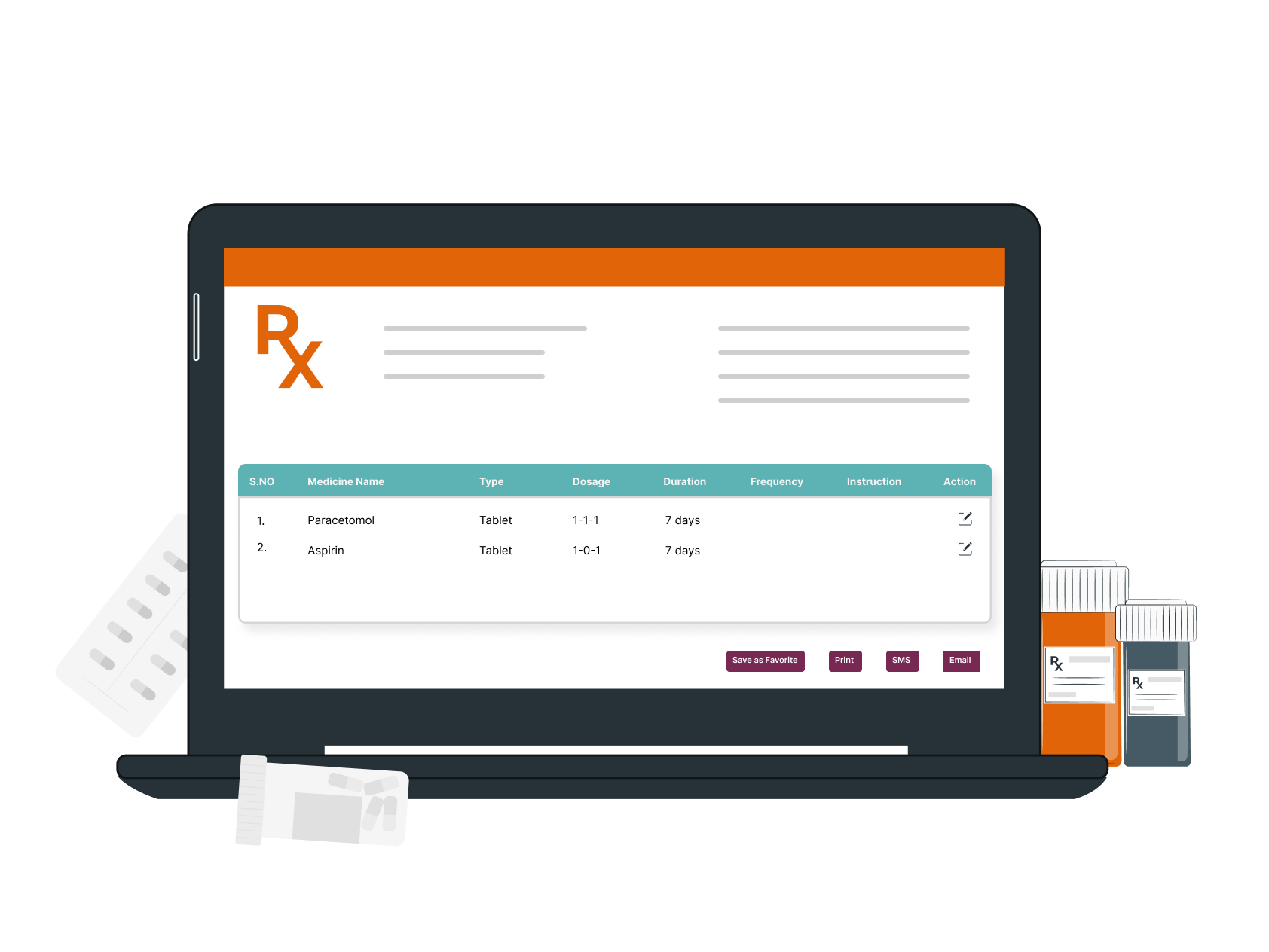 Efficient and secure digital prescription solution for improved patient care and management